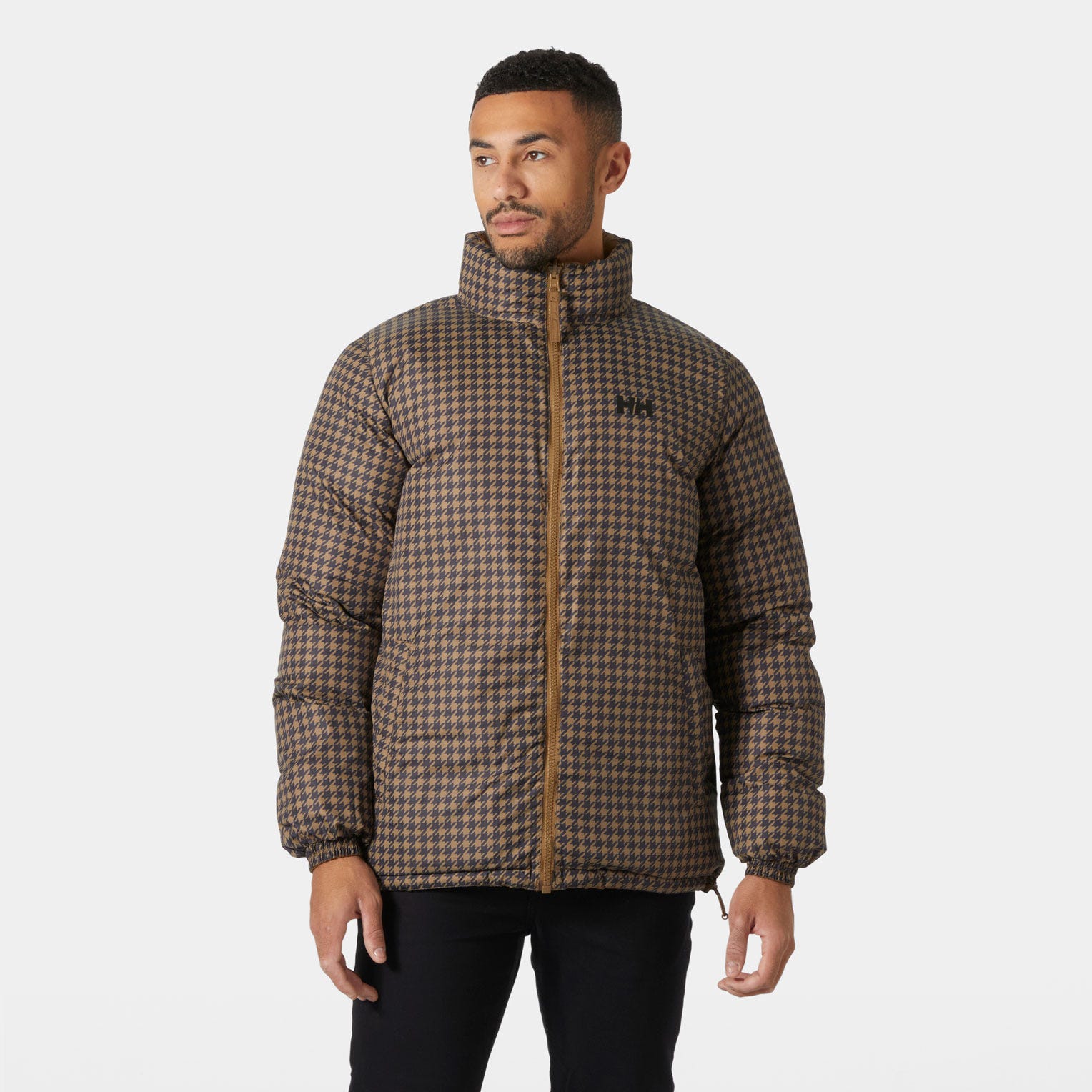 Men's Yu 23 Reversible Puffer - 718 SEPIA