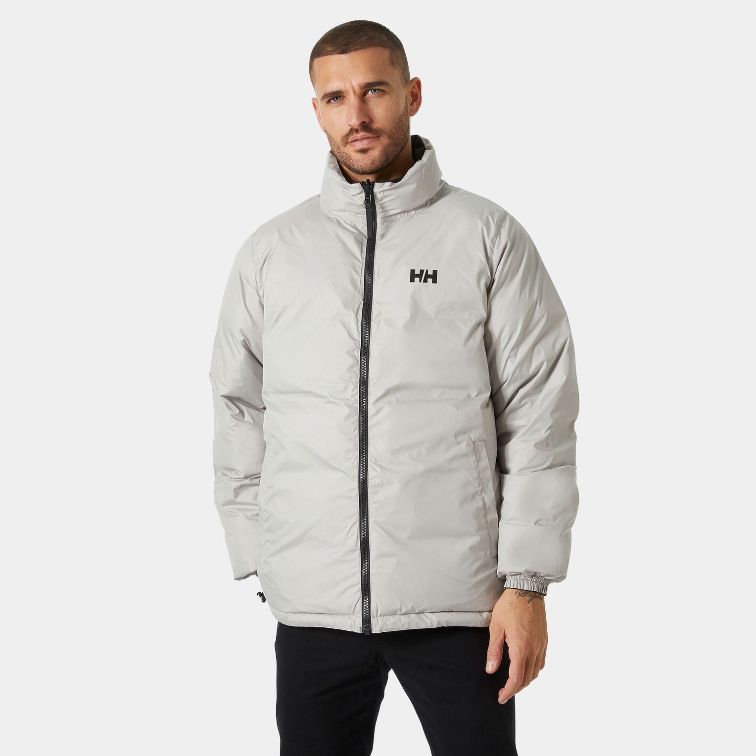 Men's Yu 23 Reversible Puffer - 990 BLACK