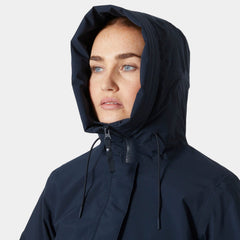 Women's Victoria Insulated Mid Rain Jacket - 597 NAVY
