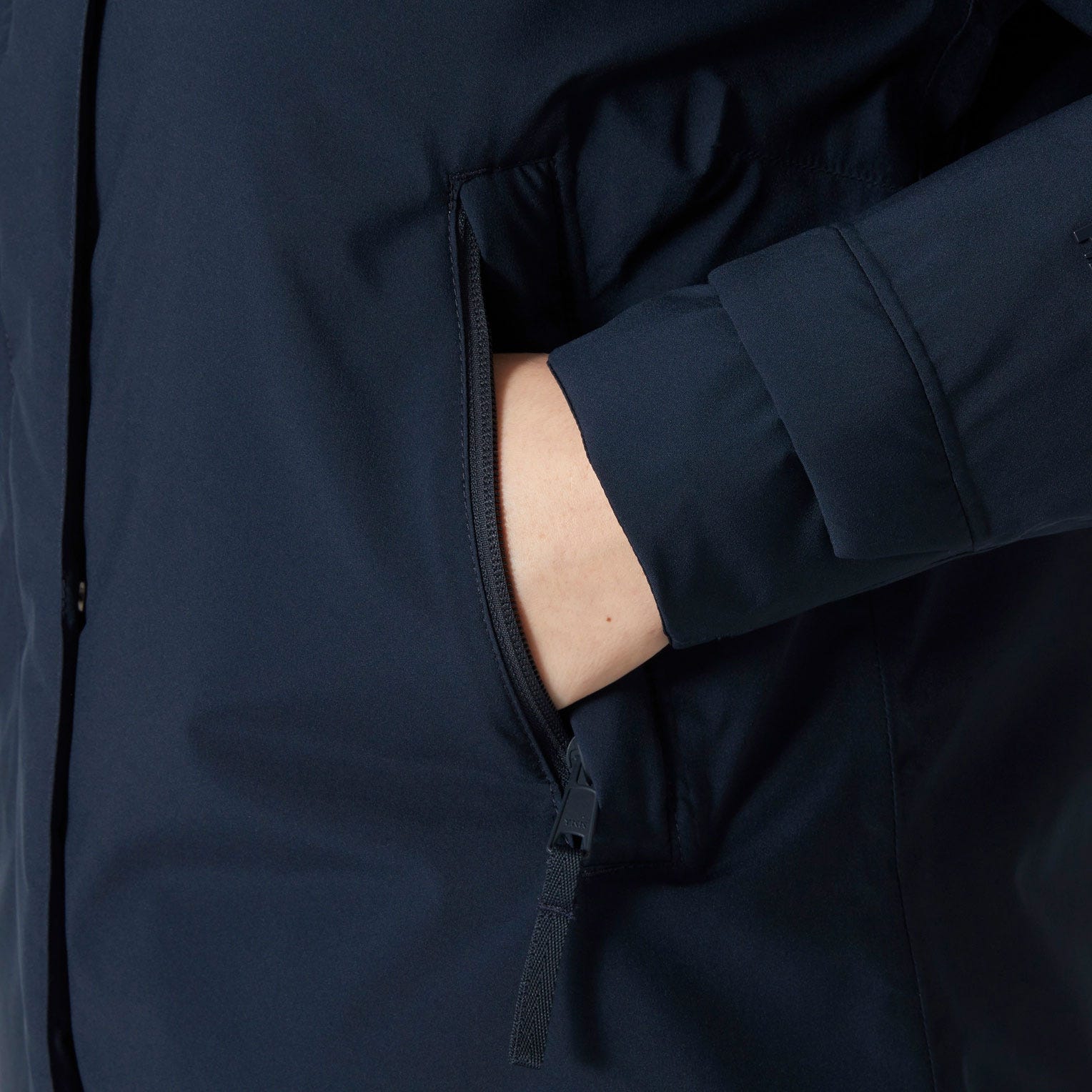Women's Victoria Insulated Mid Rain Jacket - 597 NAVY