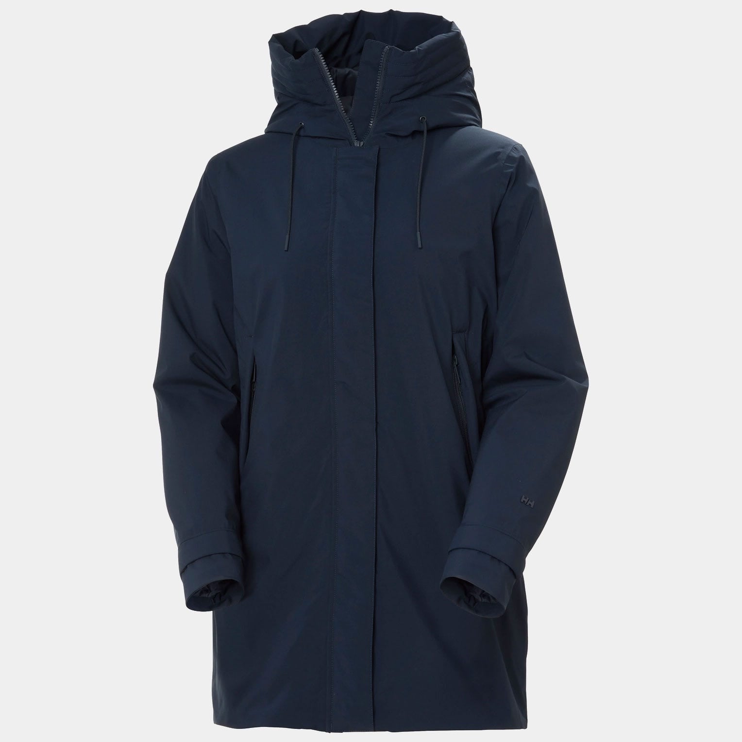 Women's Victoria Insulated Mid Rain Jacket - 597 NAVY