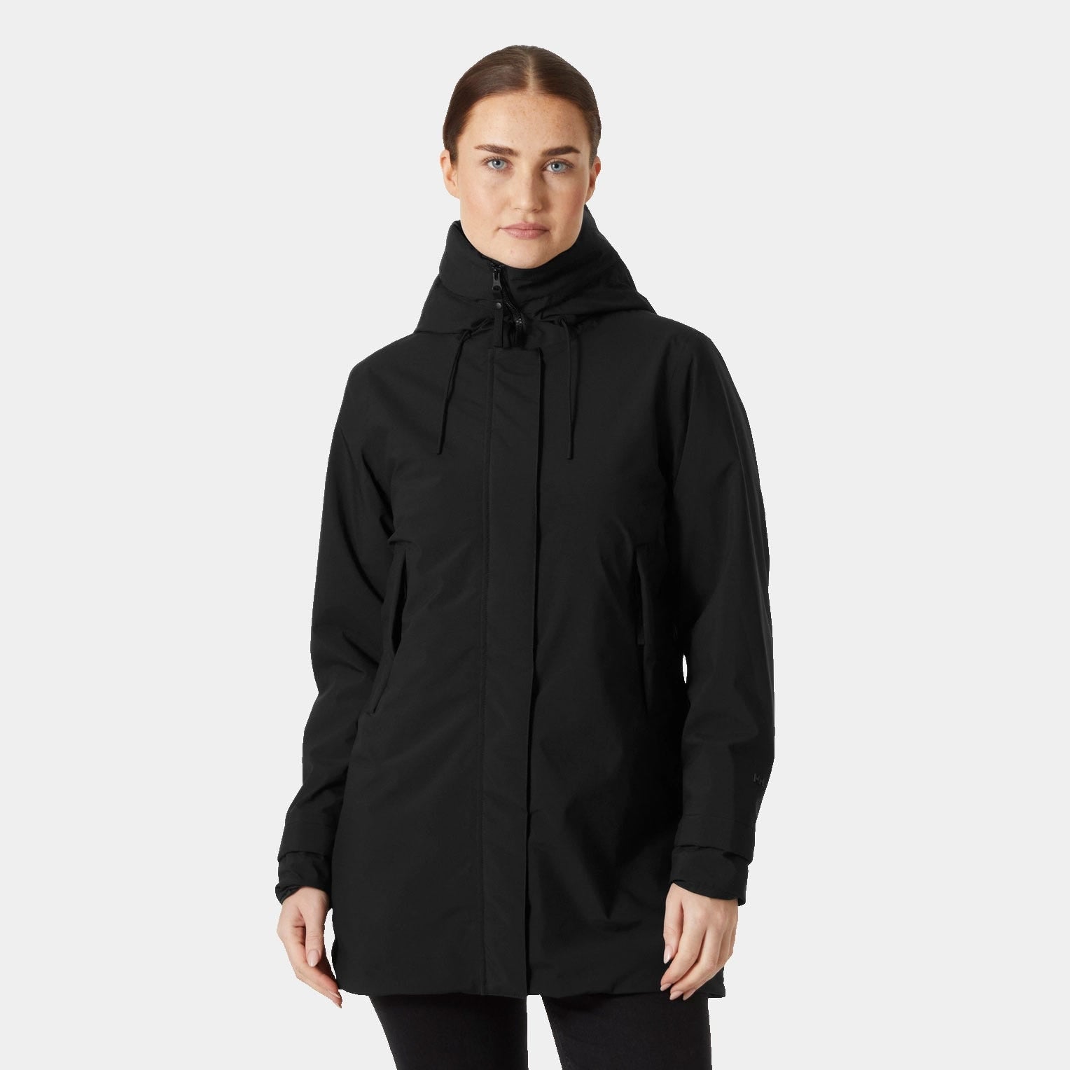 Women's Victoria Insulated Mid Rain Jacket - 990 BLACK