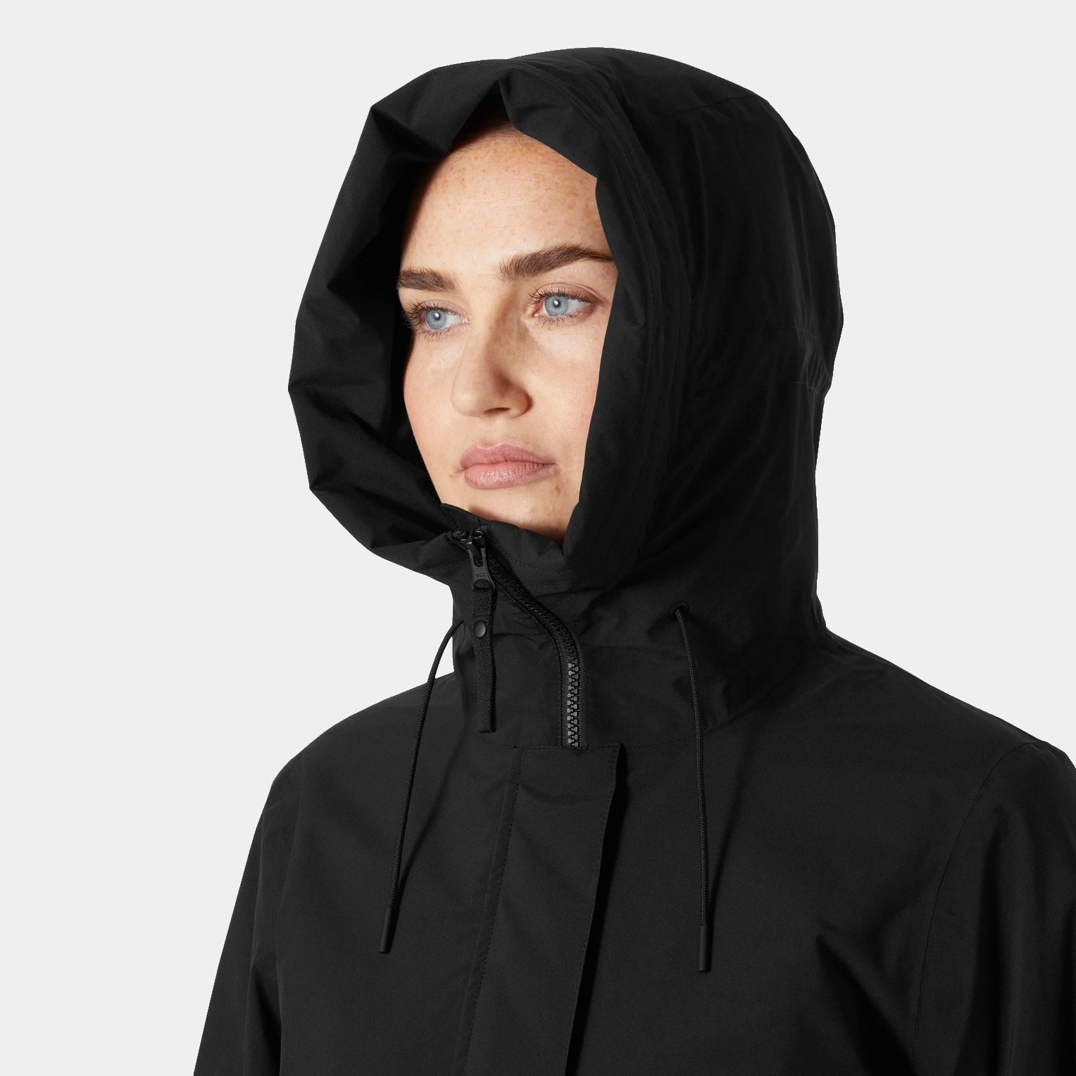 Women's Victoria Insulated Mid Rain Jacket - 990 BLACK