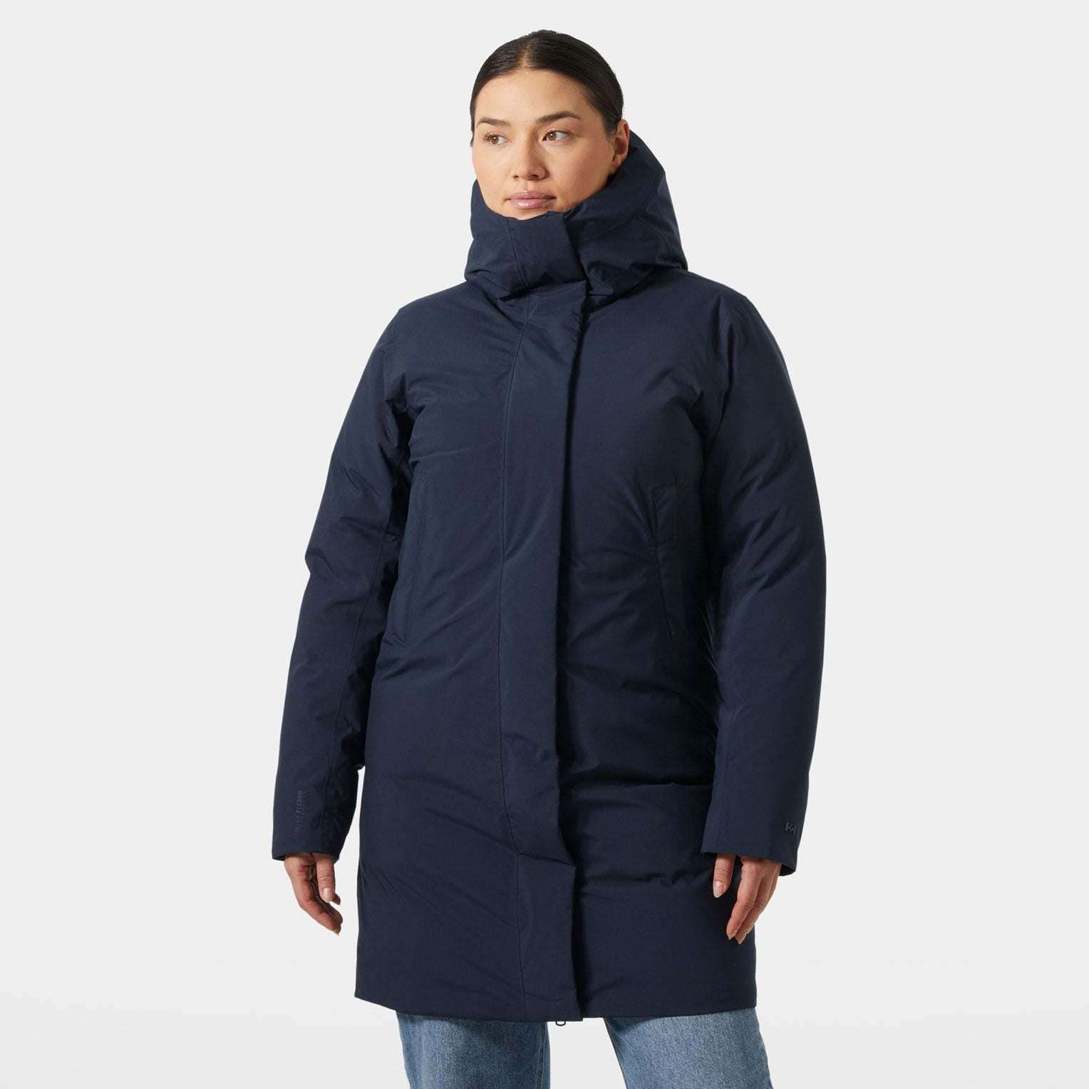 Women's Urban Pro HELLY TECH® Down Coat - 597 NAVY