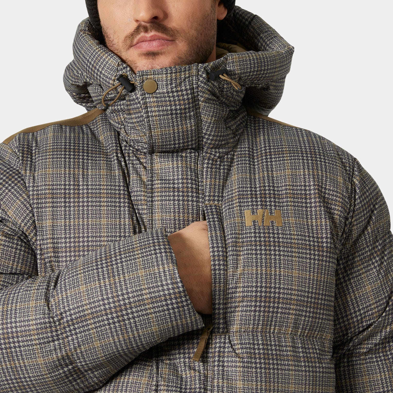 Men's Alby Puffy Parka - 718 SEPIA