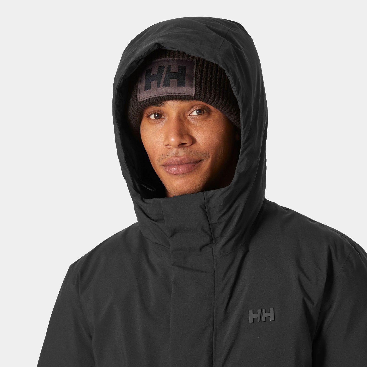 Men's Urban Pro HELLY TECH® Down Coat - 990 BLACK