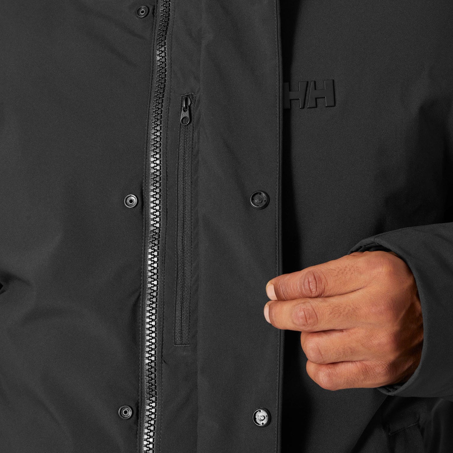 Men's Urban Pro HELLY TECH® Down Coat - 990 BLACK