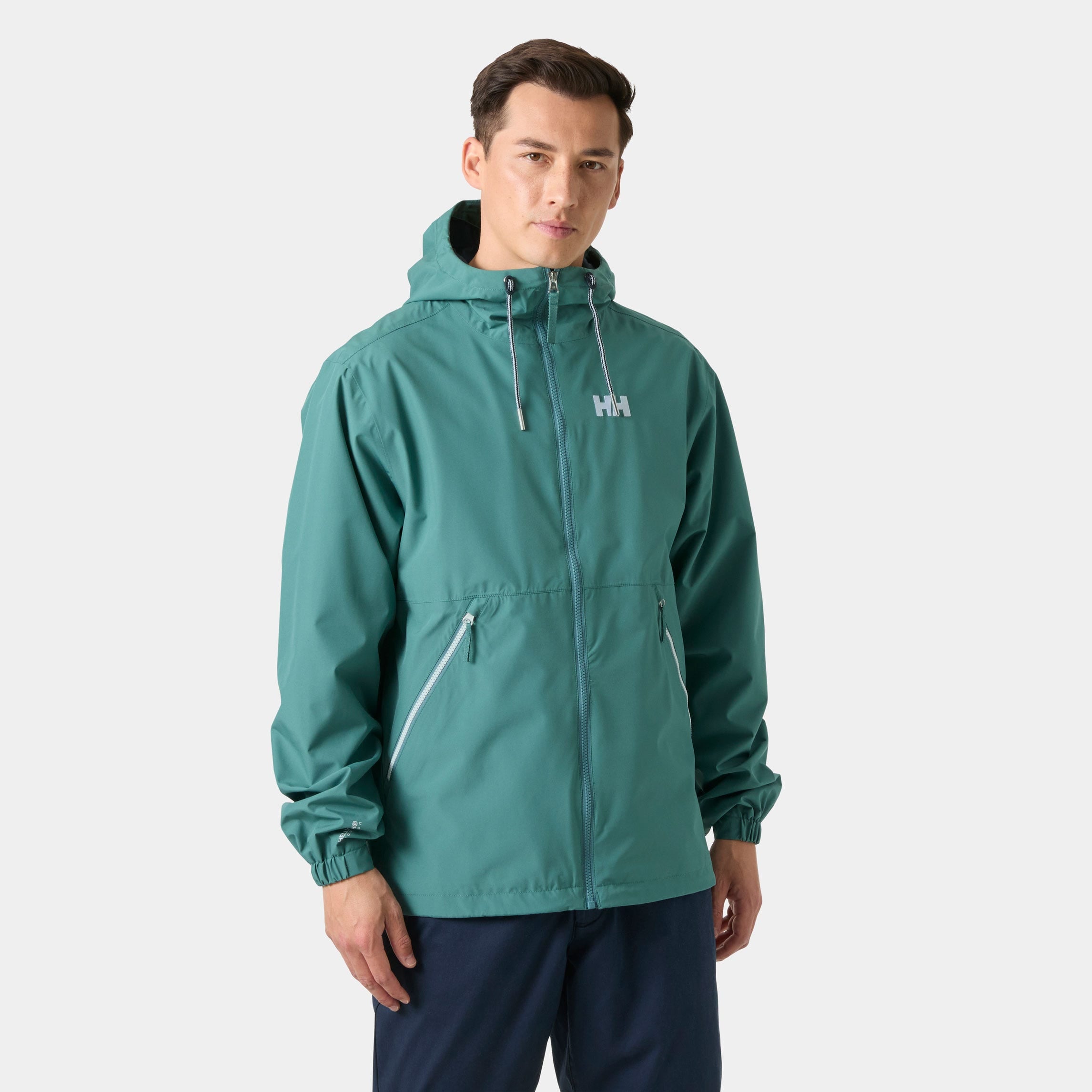 Men's Sandoy Rain Jacket - 494 OPAL GREEN