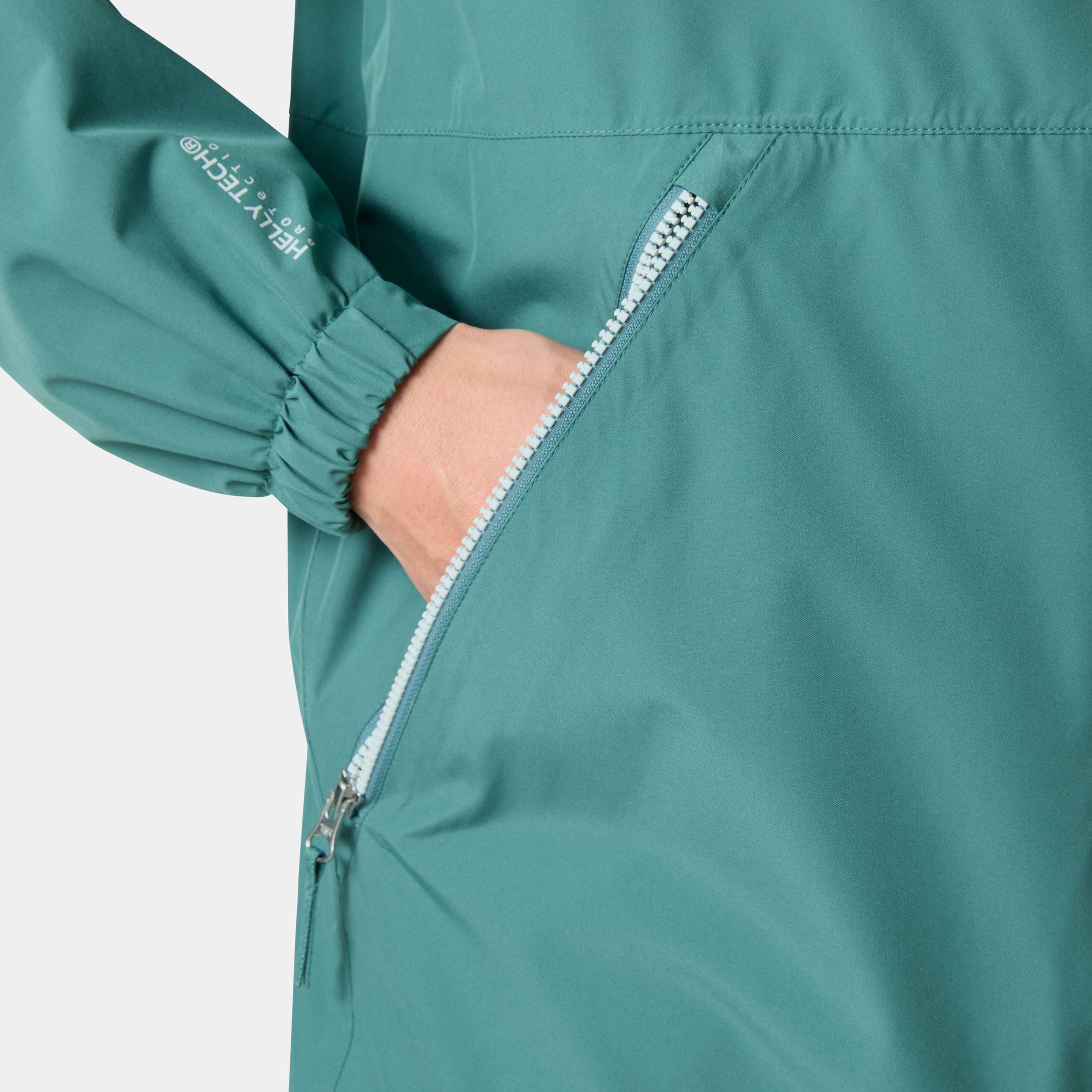 Men's Sandoy Rain Jacket - 494 OPAL GREEN