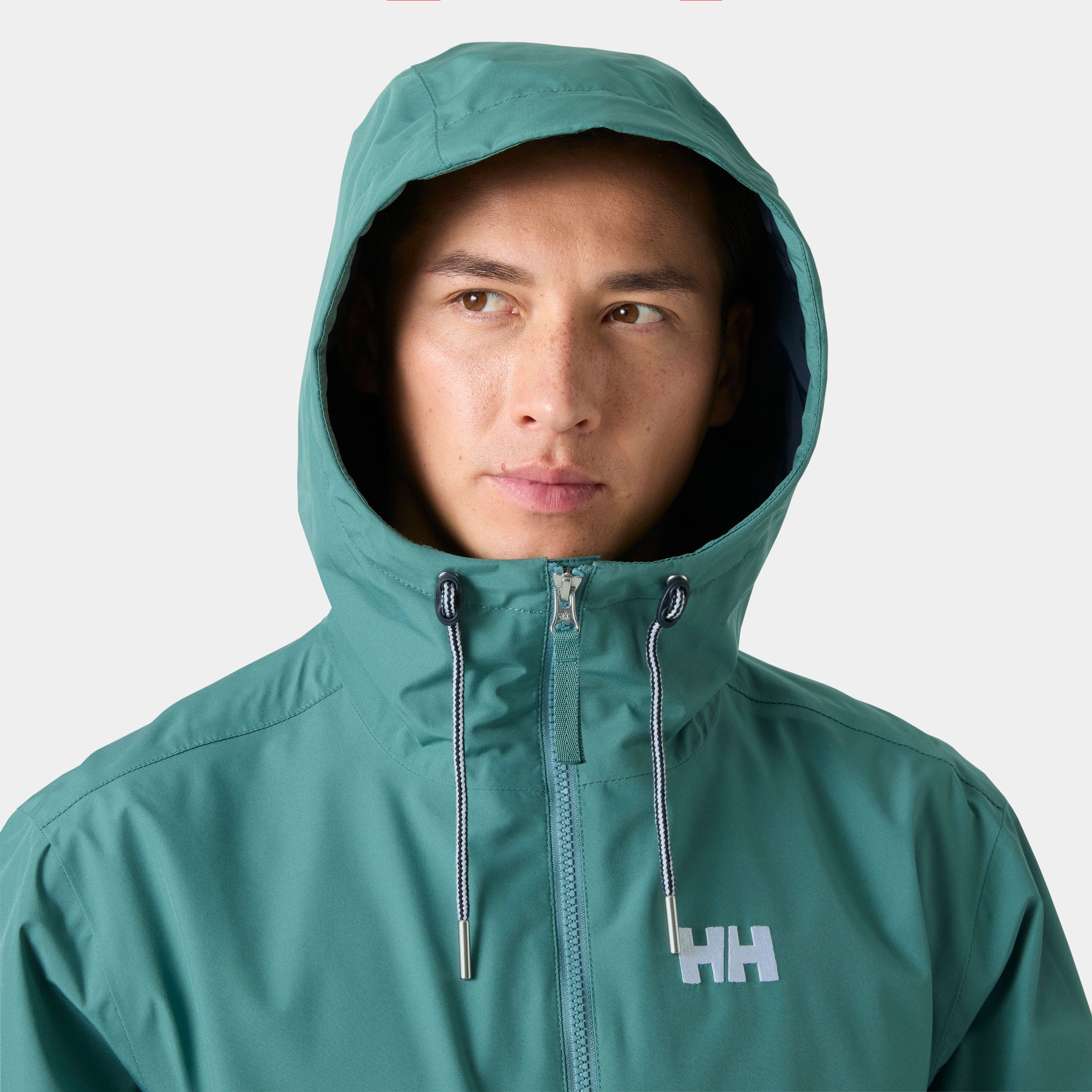 Men's Sandoy Rain Jacket - 494 OPAL GREEN