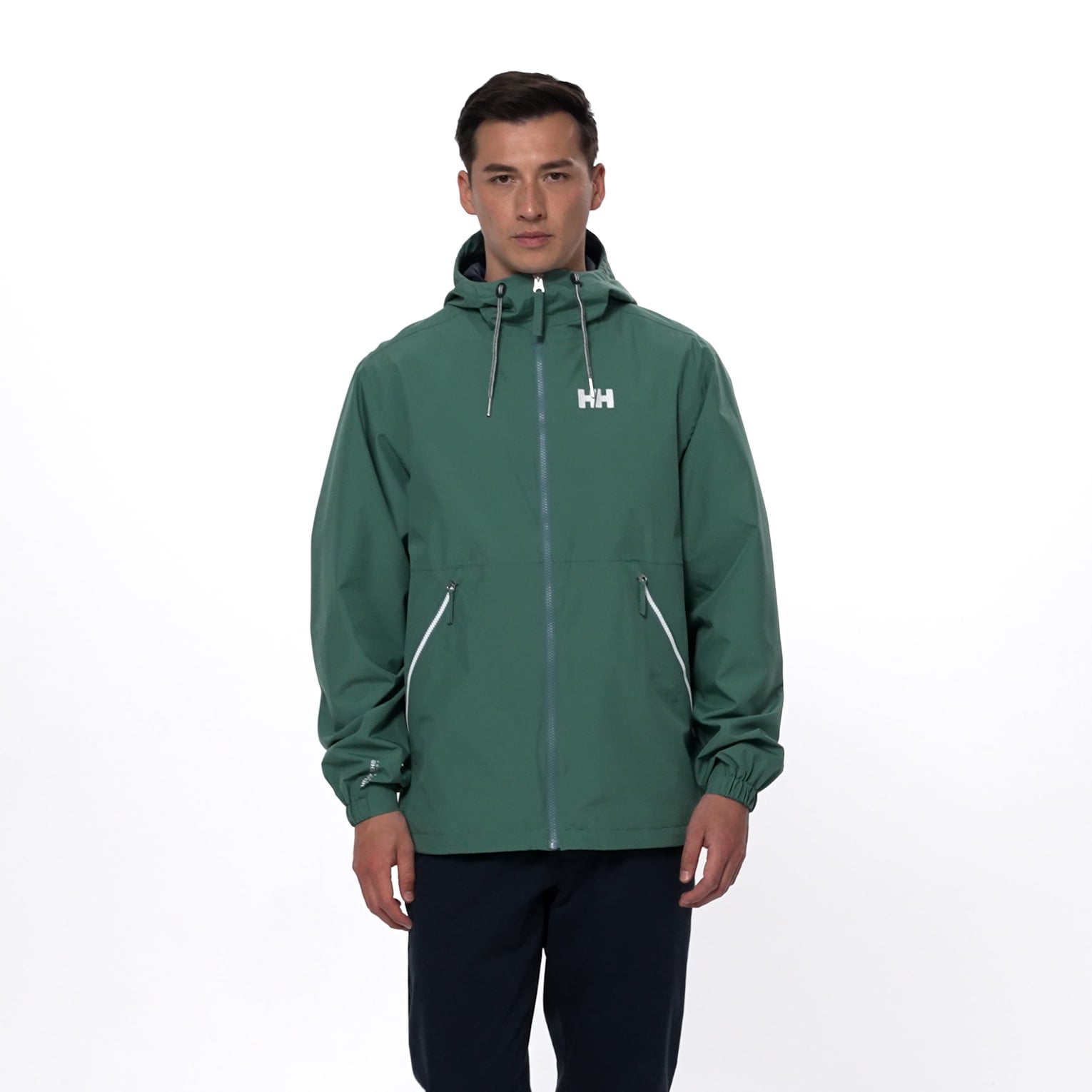 Men's Sandoy Rain Jacket - 494 OPAL GREEN