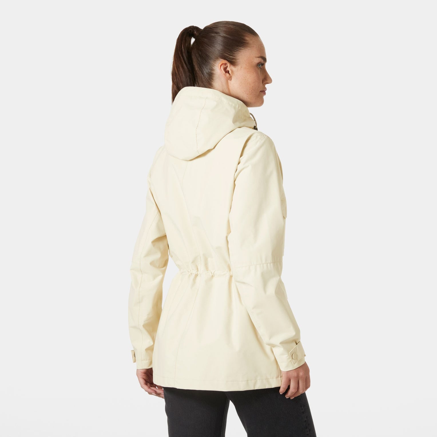 Women's Escape Utility Raincoat - 034 CREAM