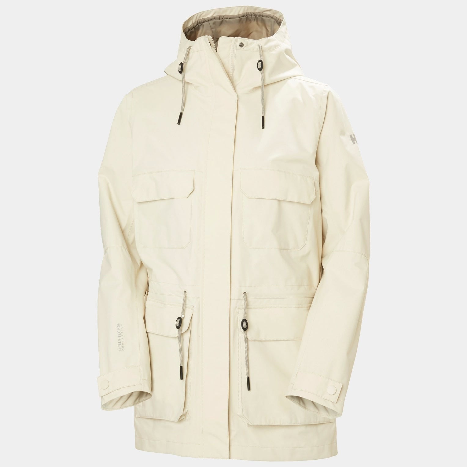 Women's Escape Utility Raincoat - 034 CREAM