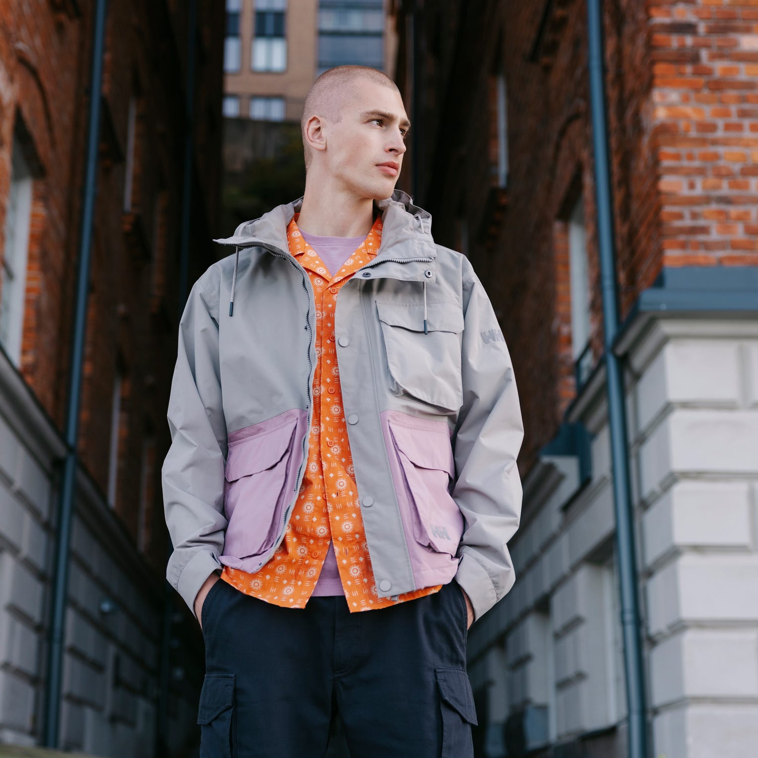 Men's Escape Utility Rain Jacket - 885 TERRAZZO