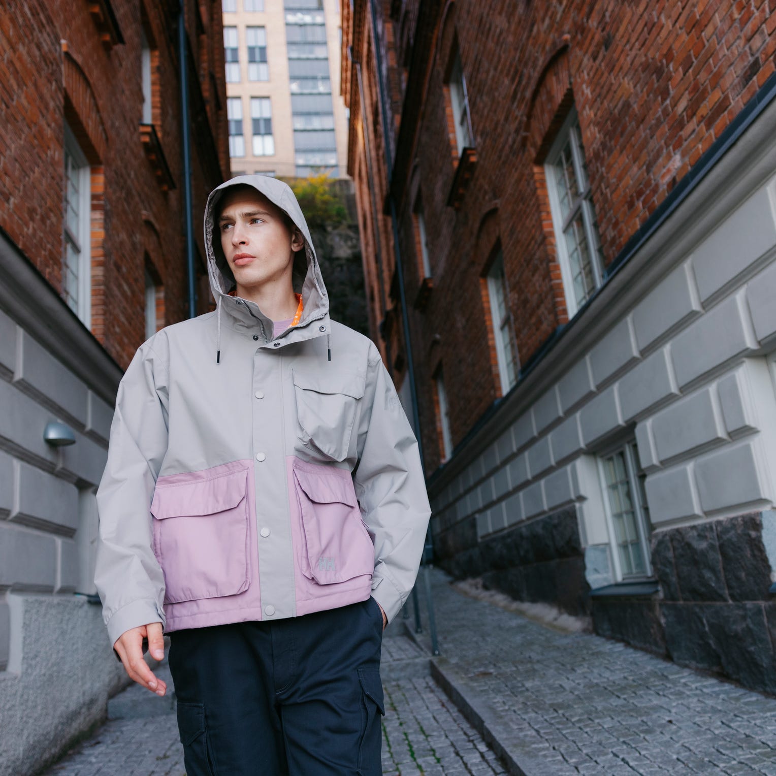 Men's Escape Utility Rain Jacket - 885 TERRAZZO