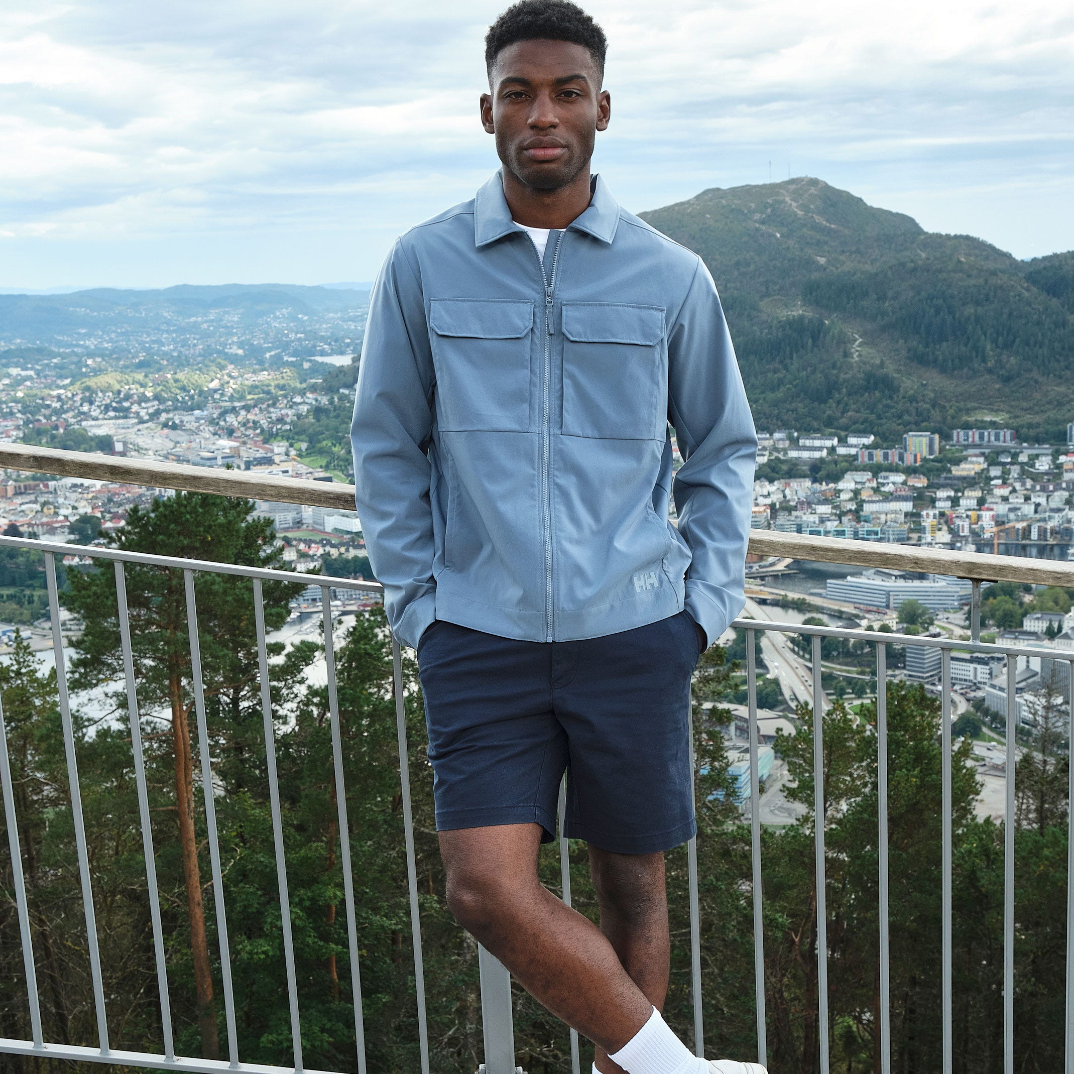 Men's Escape Lightweight Jacket - 601 WASHED NAVY