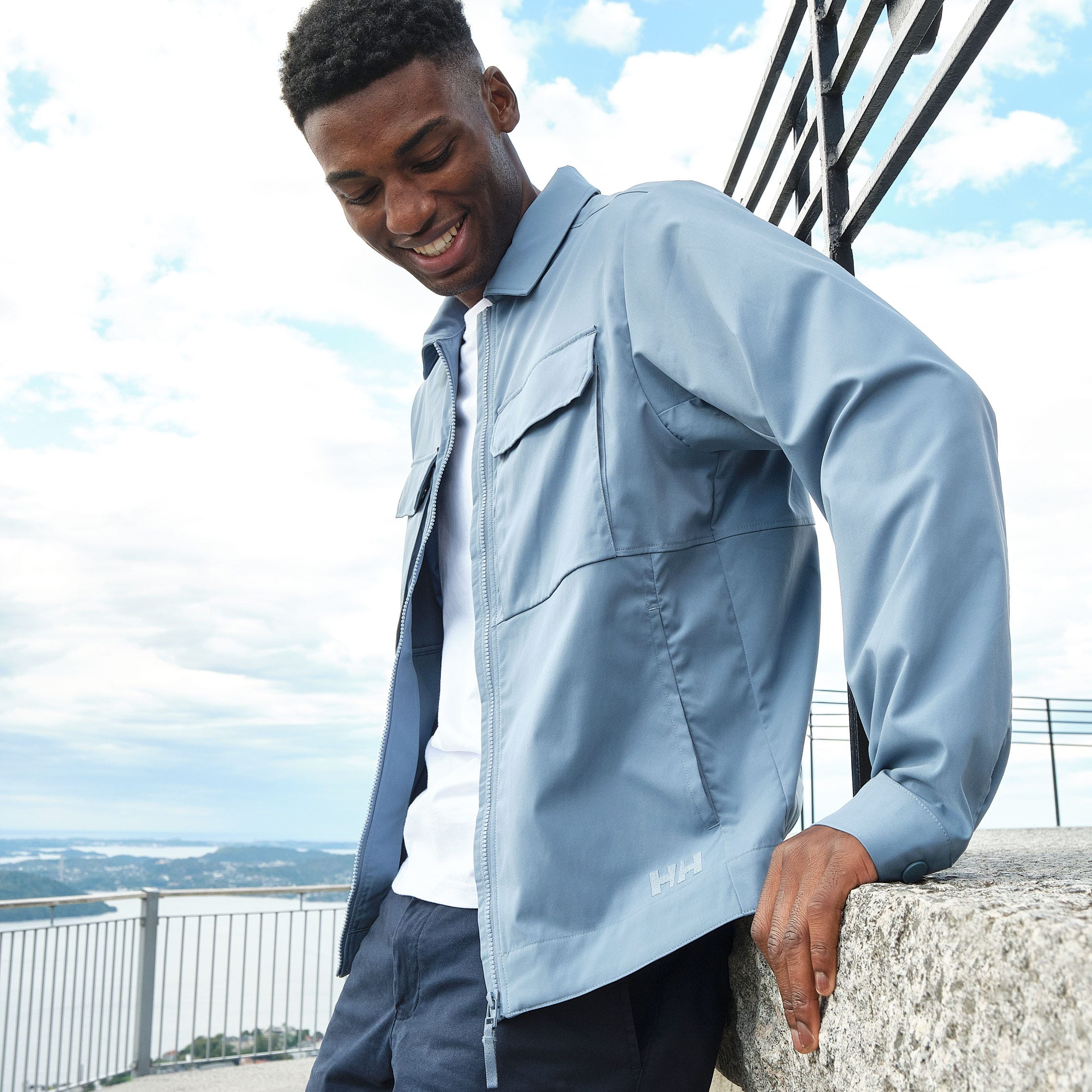 Men's Escape Lightweight Jacket - 601 WASHED NAVY