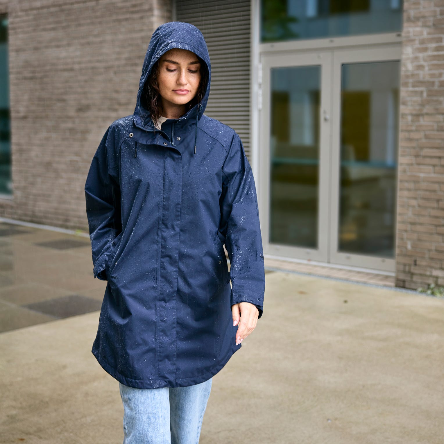 Women's Valentia 2.0 Raincoat - 597 NAVY