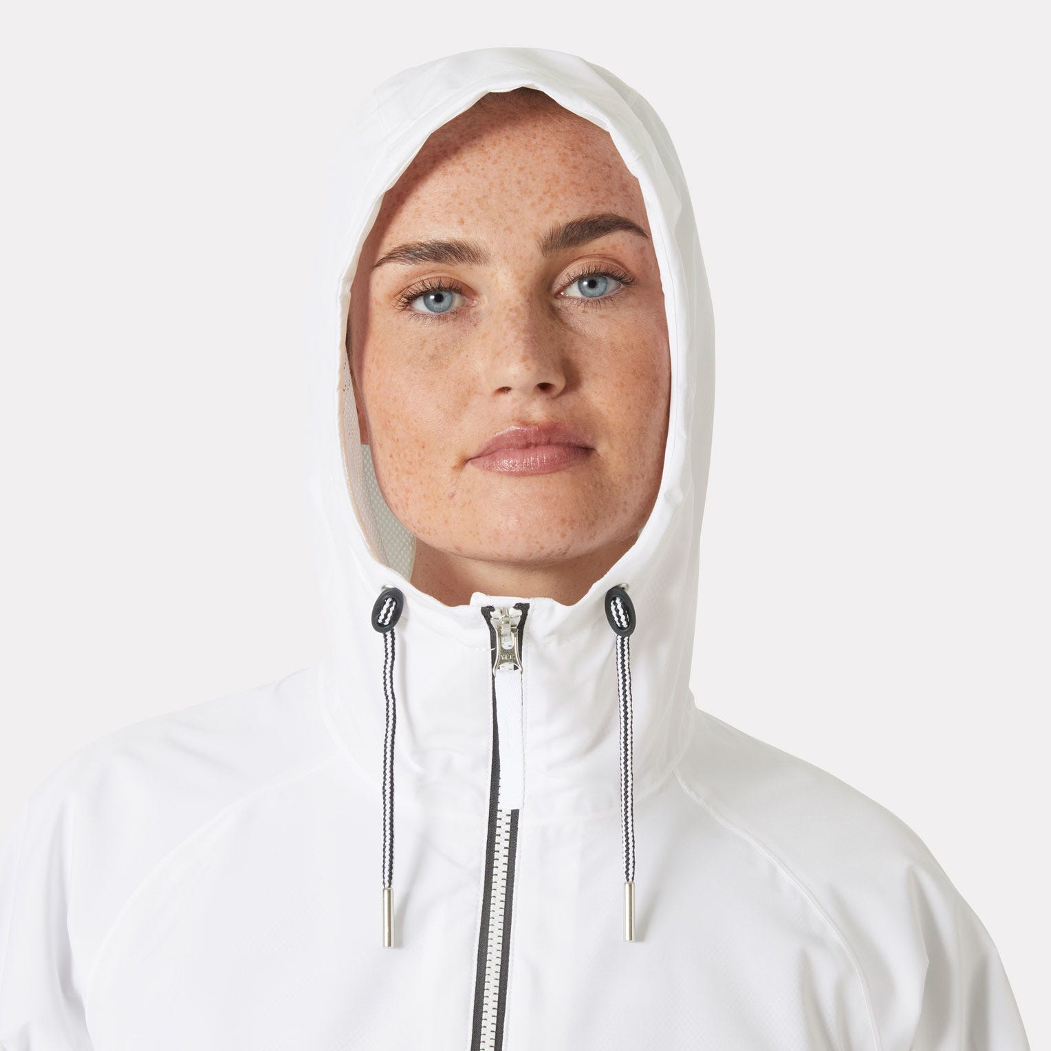 Women's Koster Rain Jacket - 001 WHITE