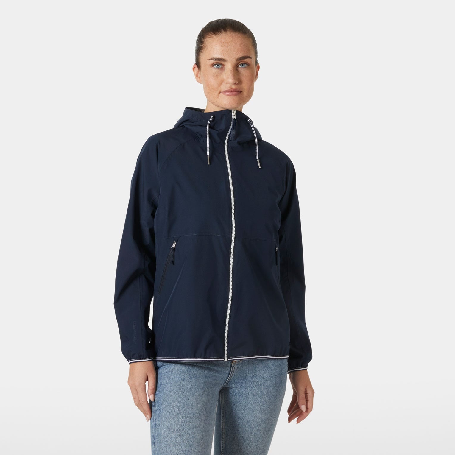 Women's Koster Rain Jacket - 597 NAVY