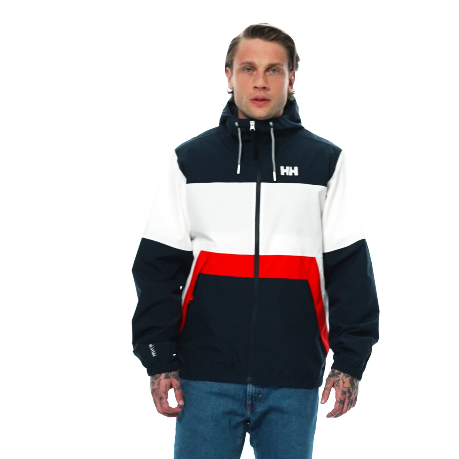 Men's Koster Rain Jacket - 597 NAVY