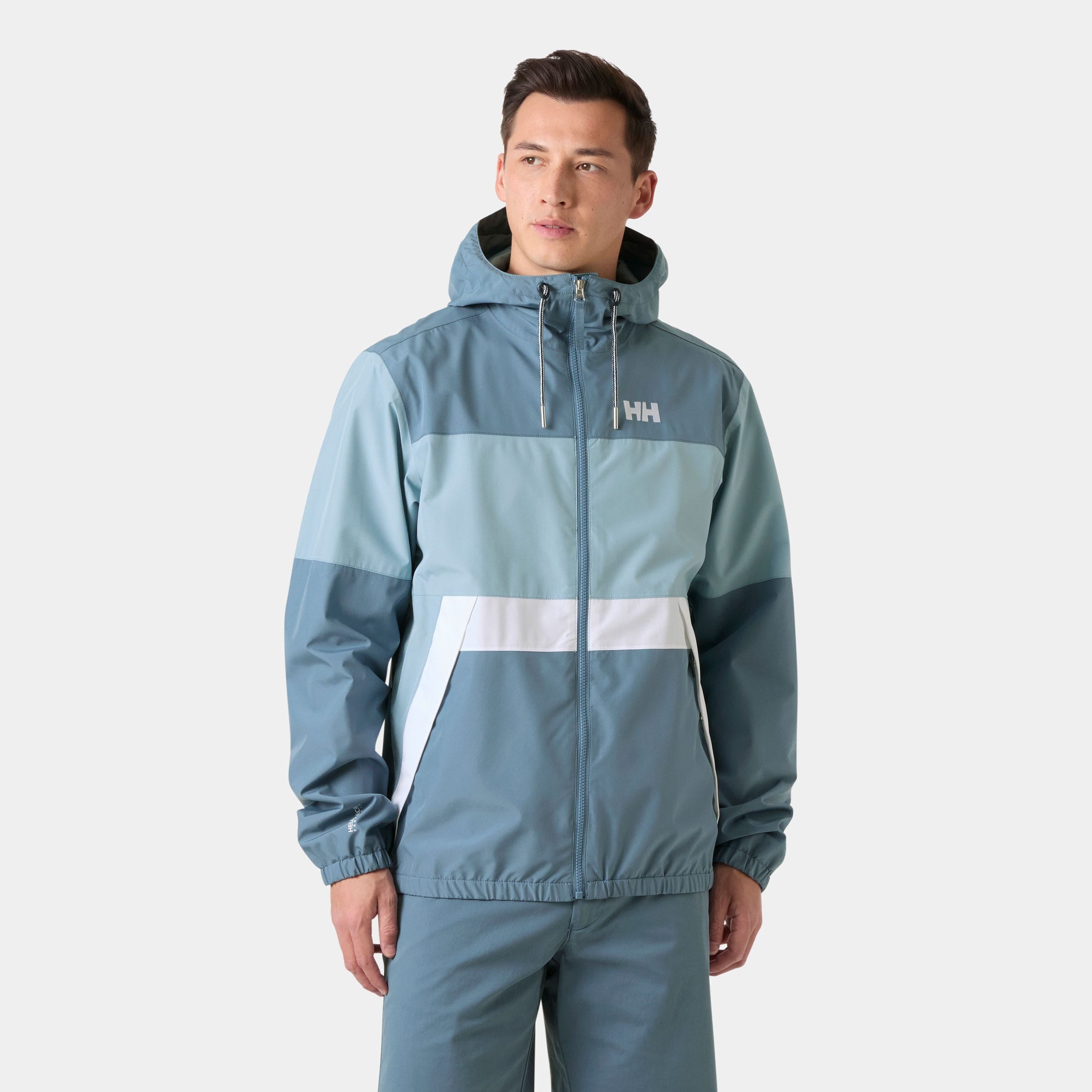Men's Koster Rain Jacket - 601 WASHED NAVY
