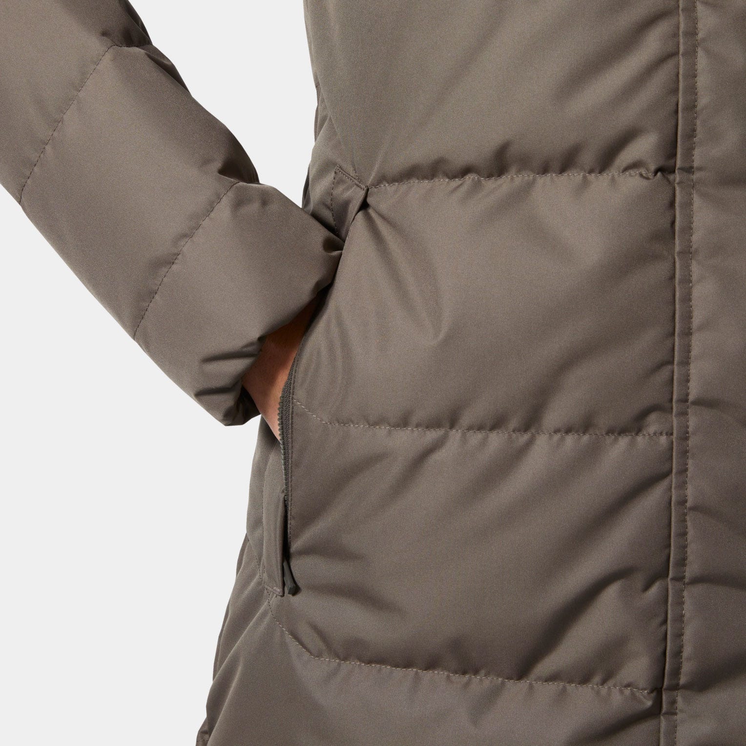 Women's Aden Down Parka - 483 BELUGA