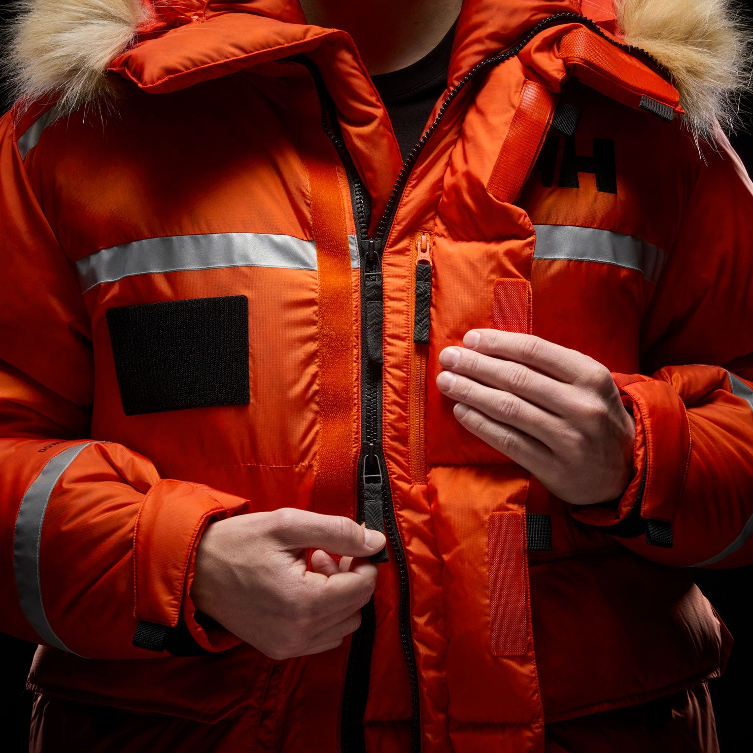 Unisex Arctic Patrol Down Parka - 300 PATROL ORANGE