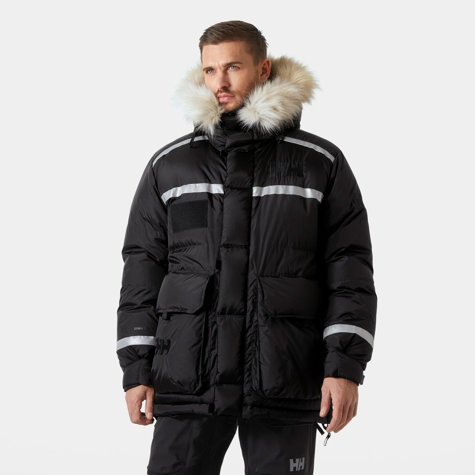Unisex Arctic Patrol Down Parka - 990 BLACK