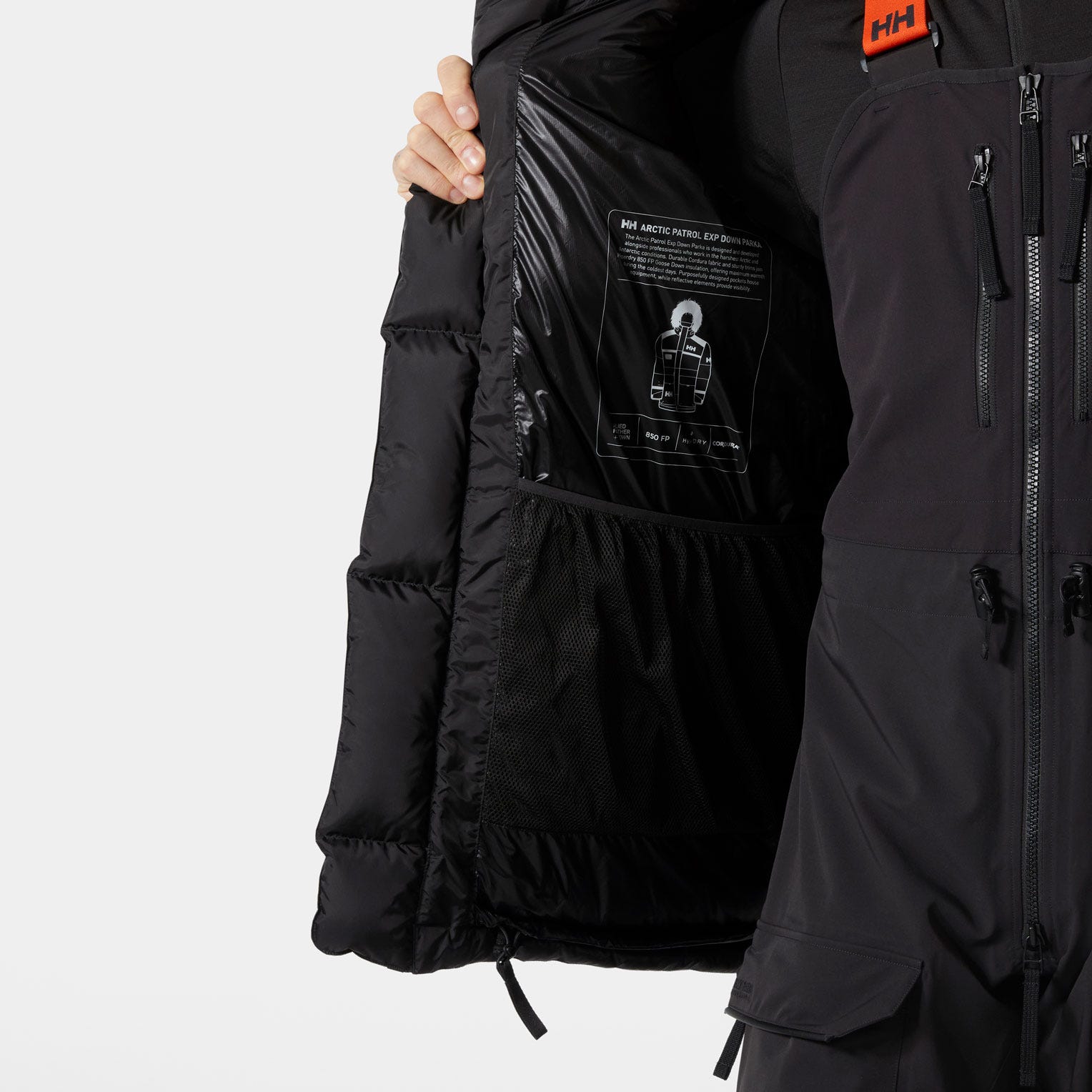 Unisex Arctic Patrol Down Parka - 990 BLACK