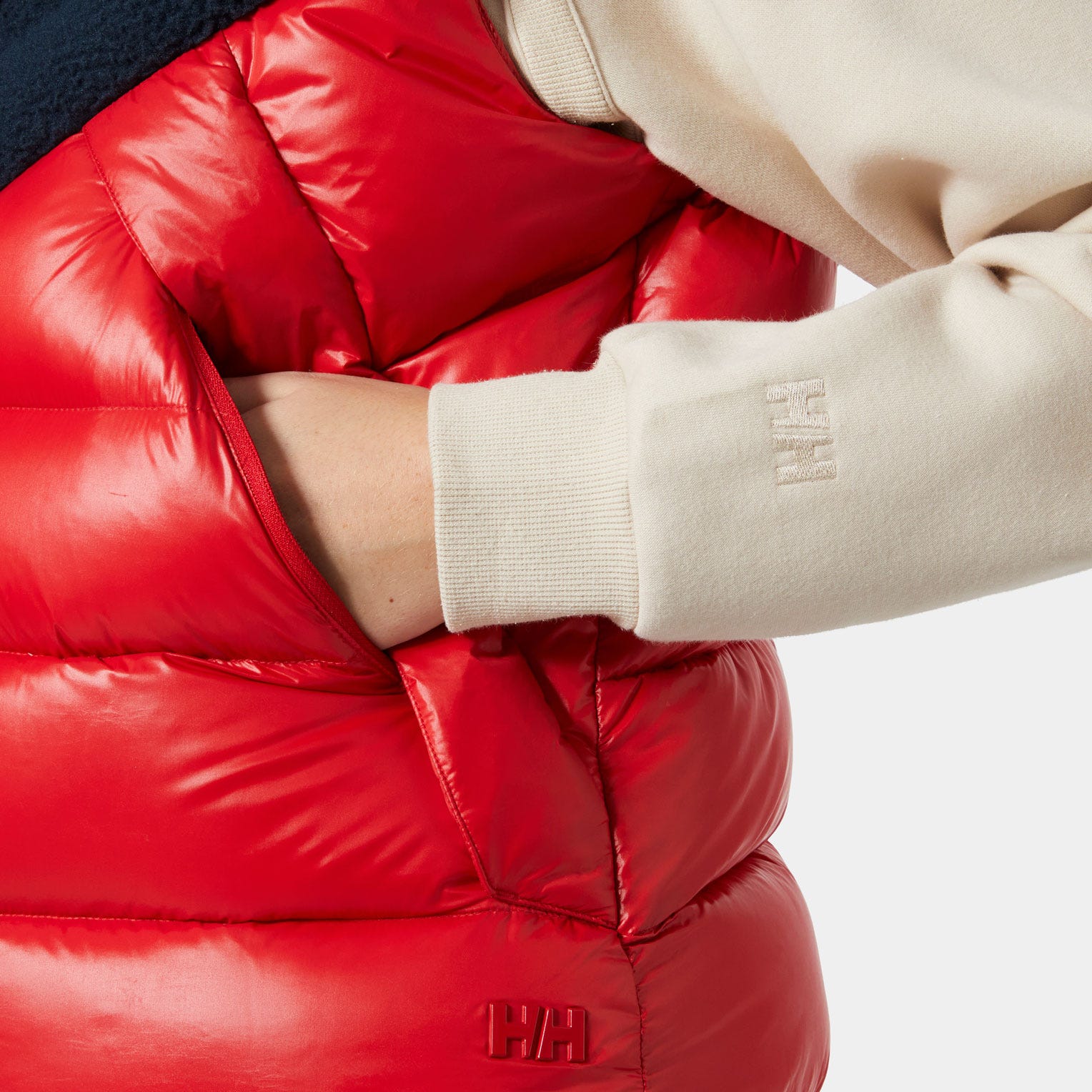 Women's Bliss Down Vest - 162 RED
