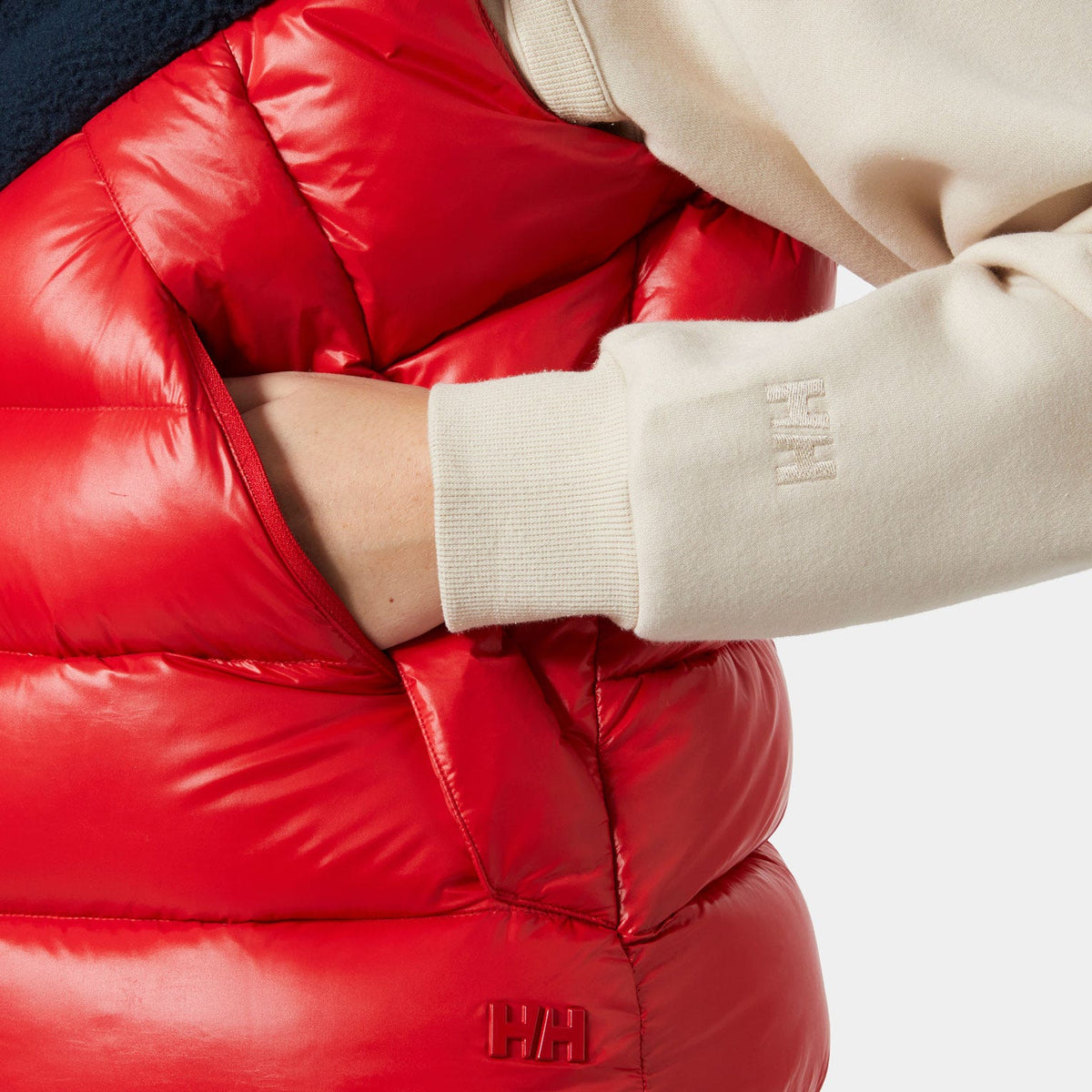 Women's Bliss Down Vest - 162 RED
