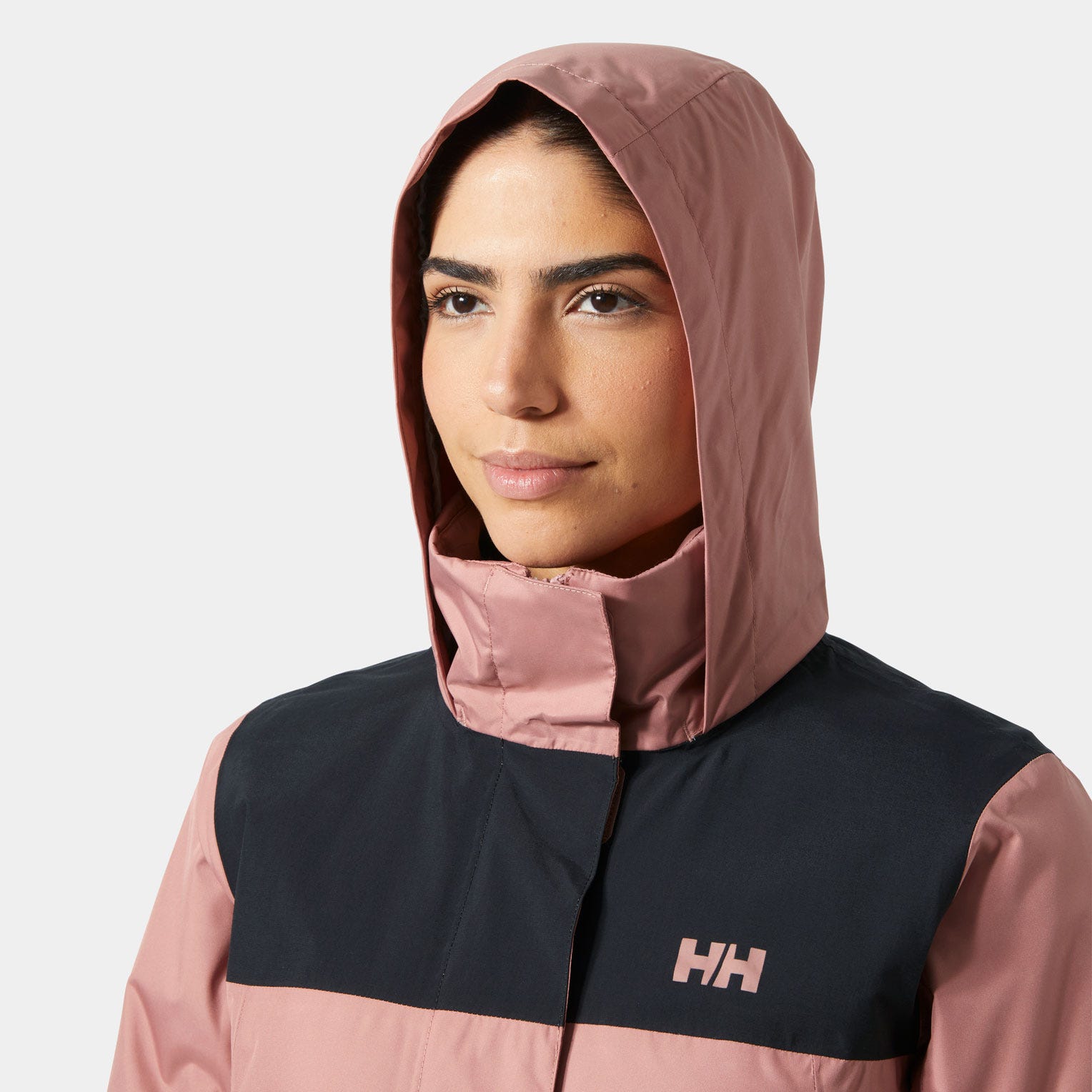 Women's Vancouver Insulated Raincoat - 096 ASH ROSE