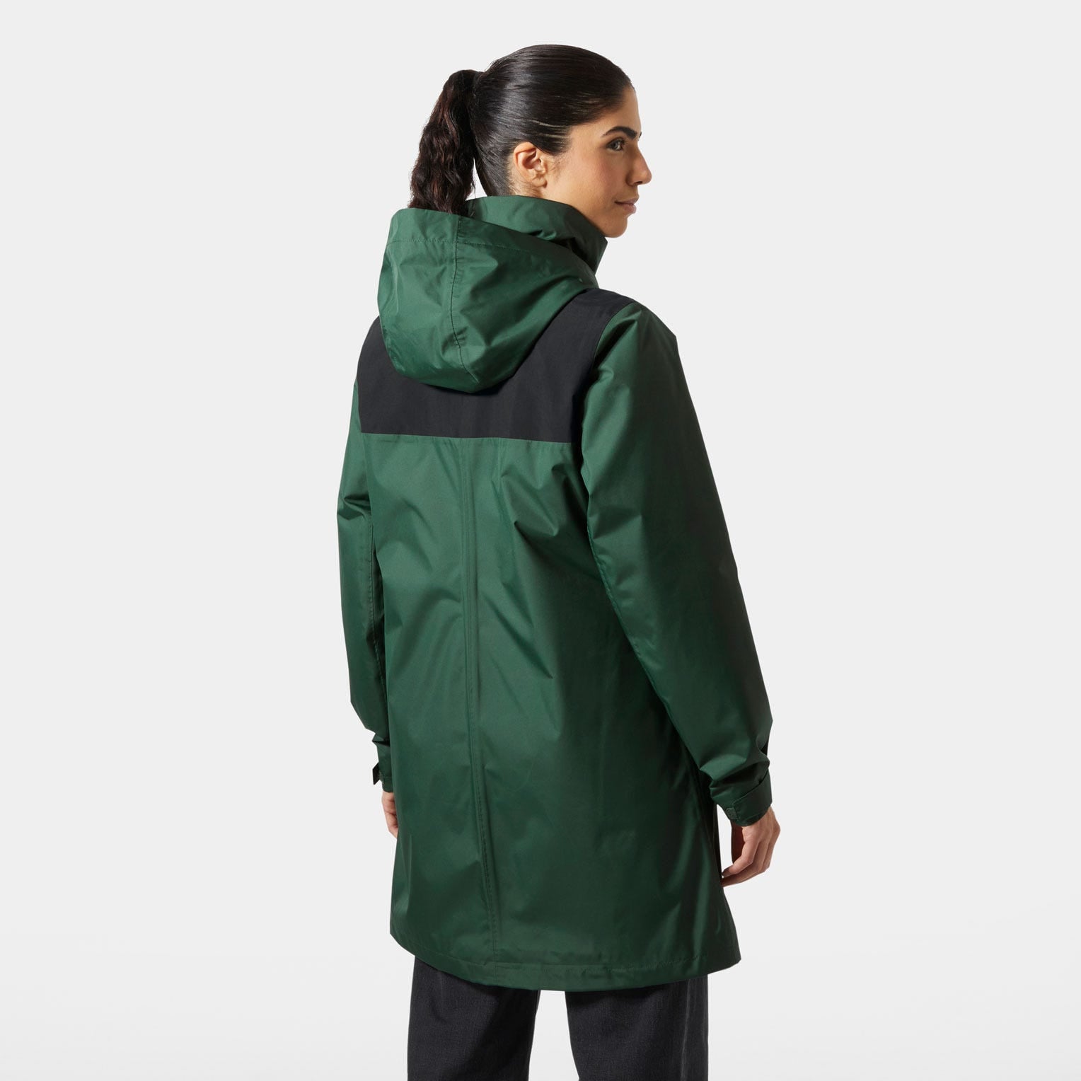 Women's Vancouver Insulated Raincoat - 390 JUNGLE GREEN