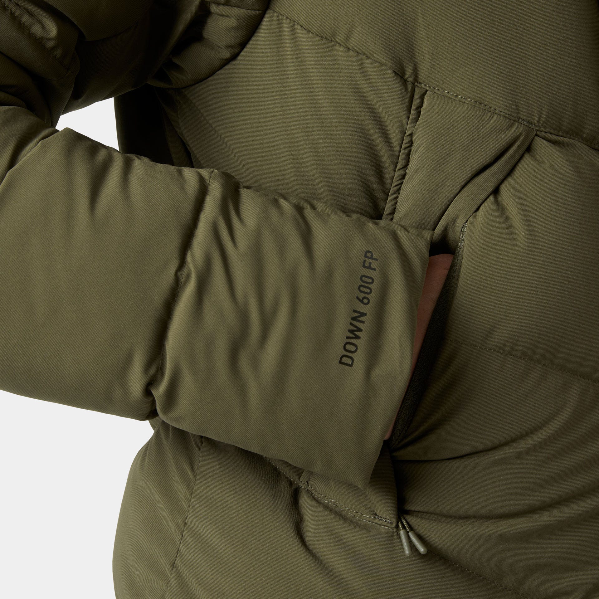 Women’s Helly Puff Long Down Parka - 431 UTILITY GREEN