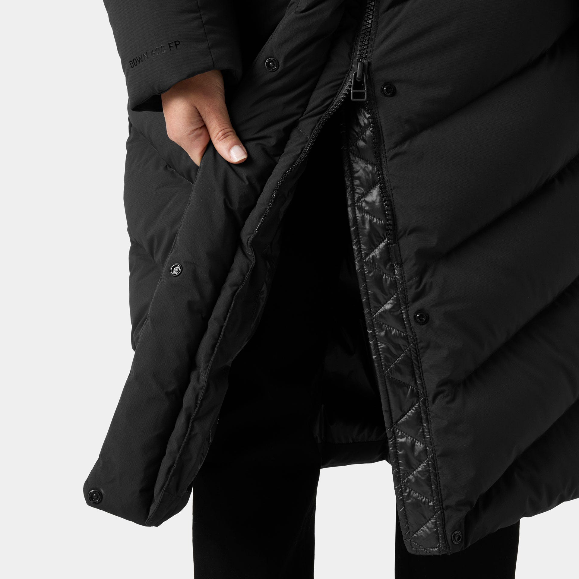Women’s Helly Puff Long Down Parka - 990 BLACK