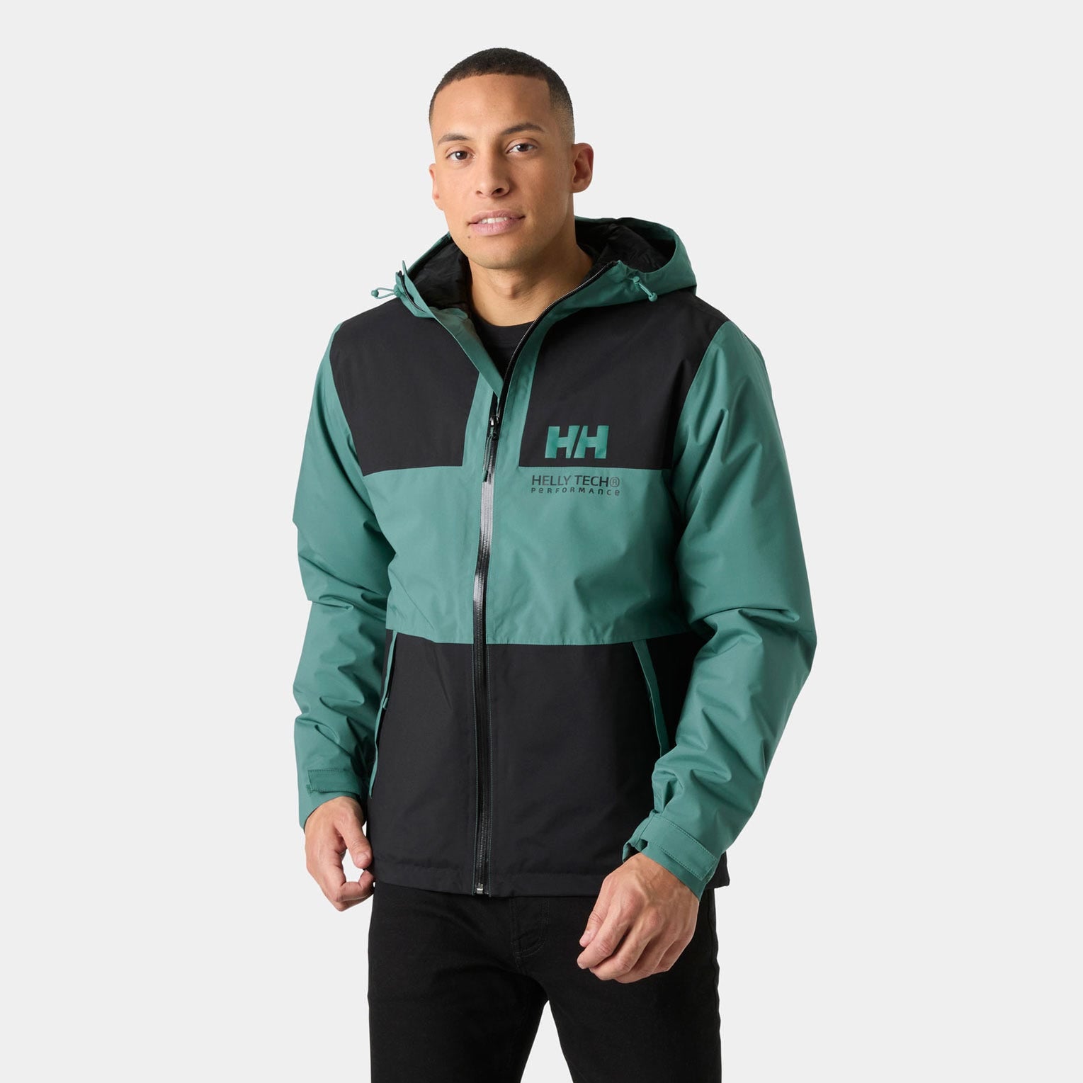 Men’s Ace Insulated Rain Jacket - 494 OPAL GREEN