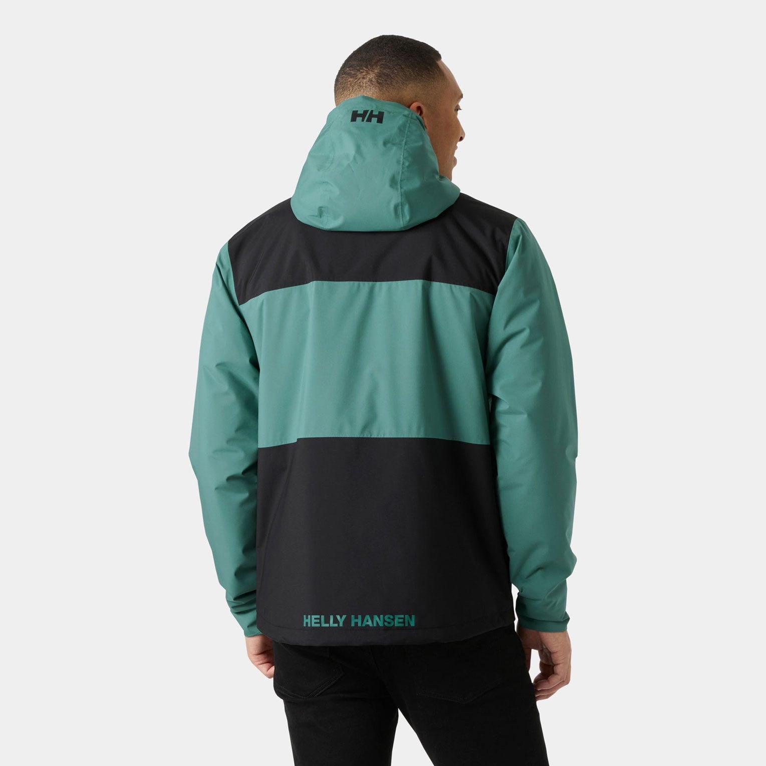 Men’s Ace Insulated Rain Jacket - 494 OPAL GREEN