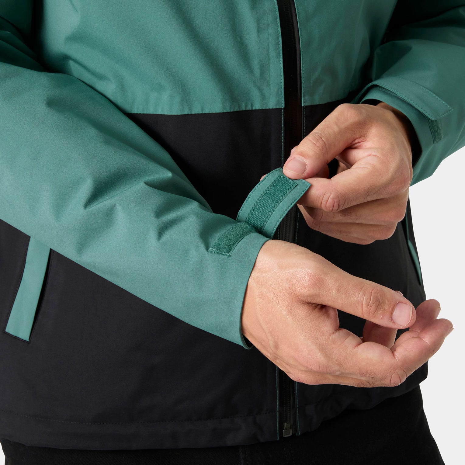 Men’s Ace Insulated Rain Jacket - 494 OPAL GREEN