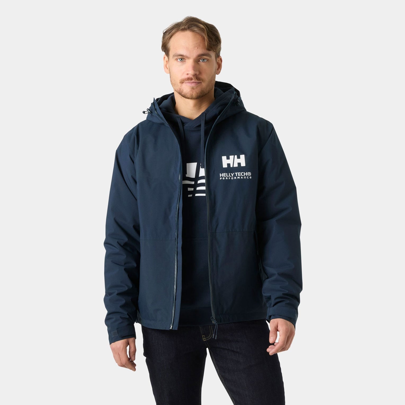 Men’s Ace Insulated Rain Jacket - 597 NAVY