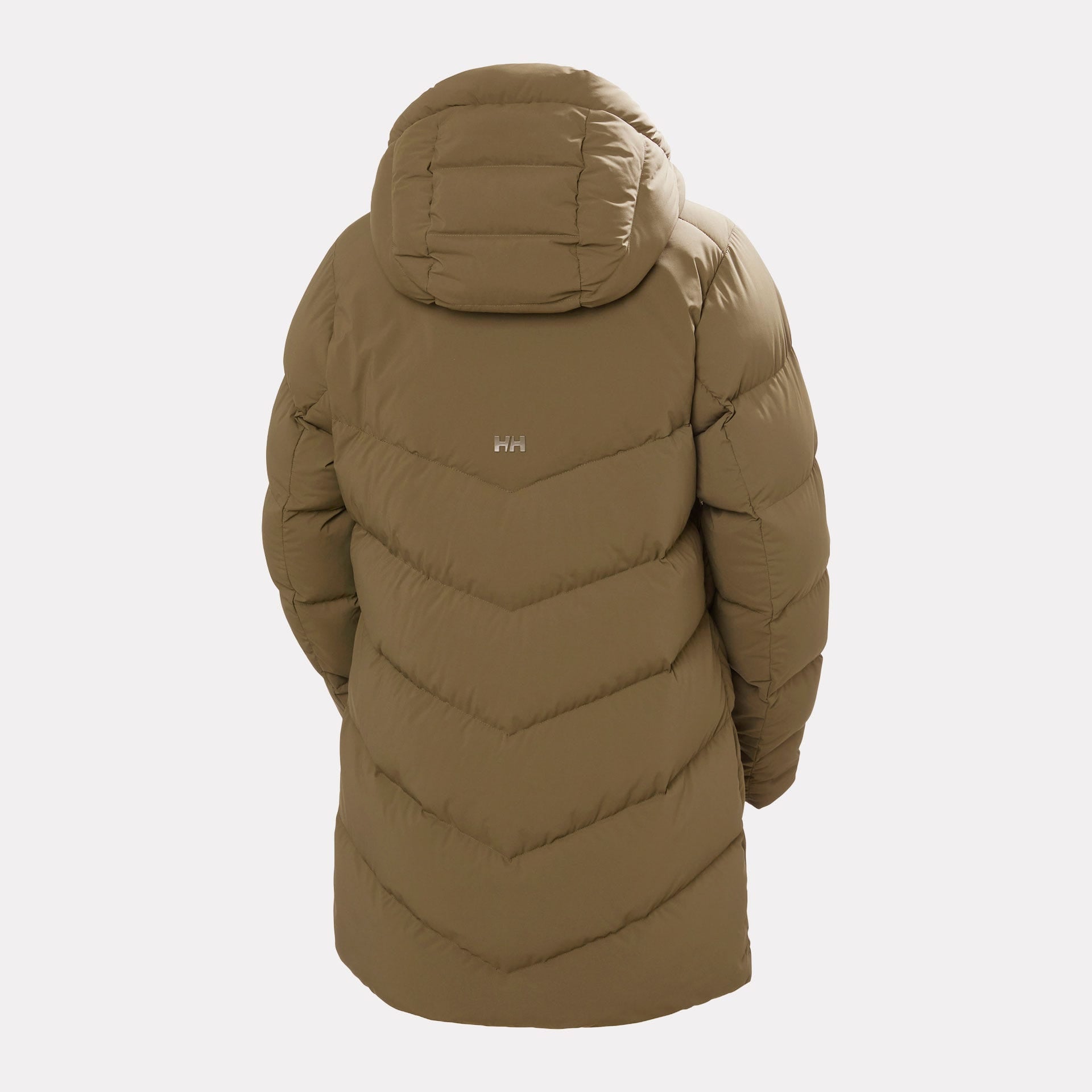 Women's Helly Puff Down Parka - 718 SEPIA