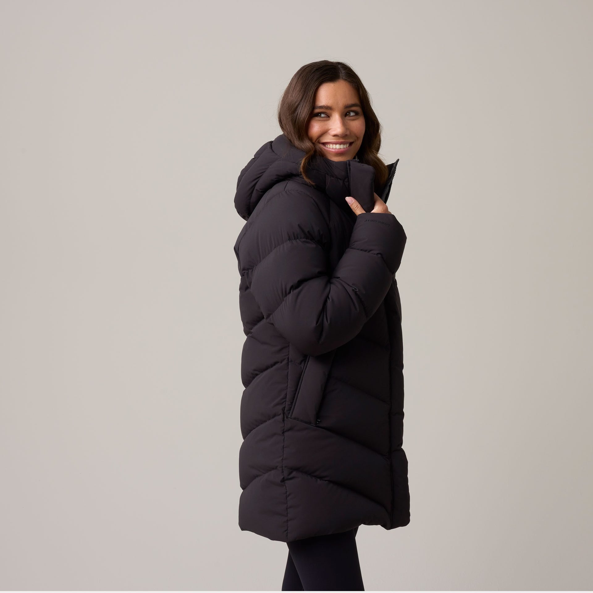 Women's Helly Puff Down Parka - 990 BLACK