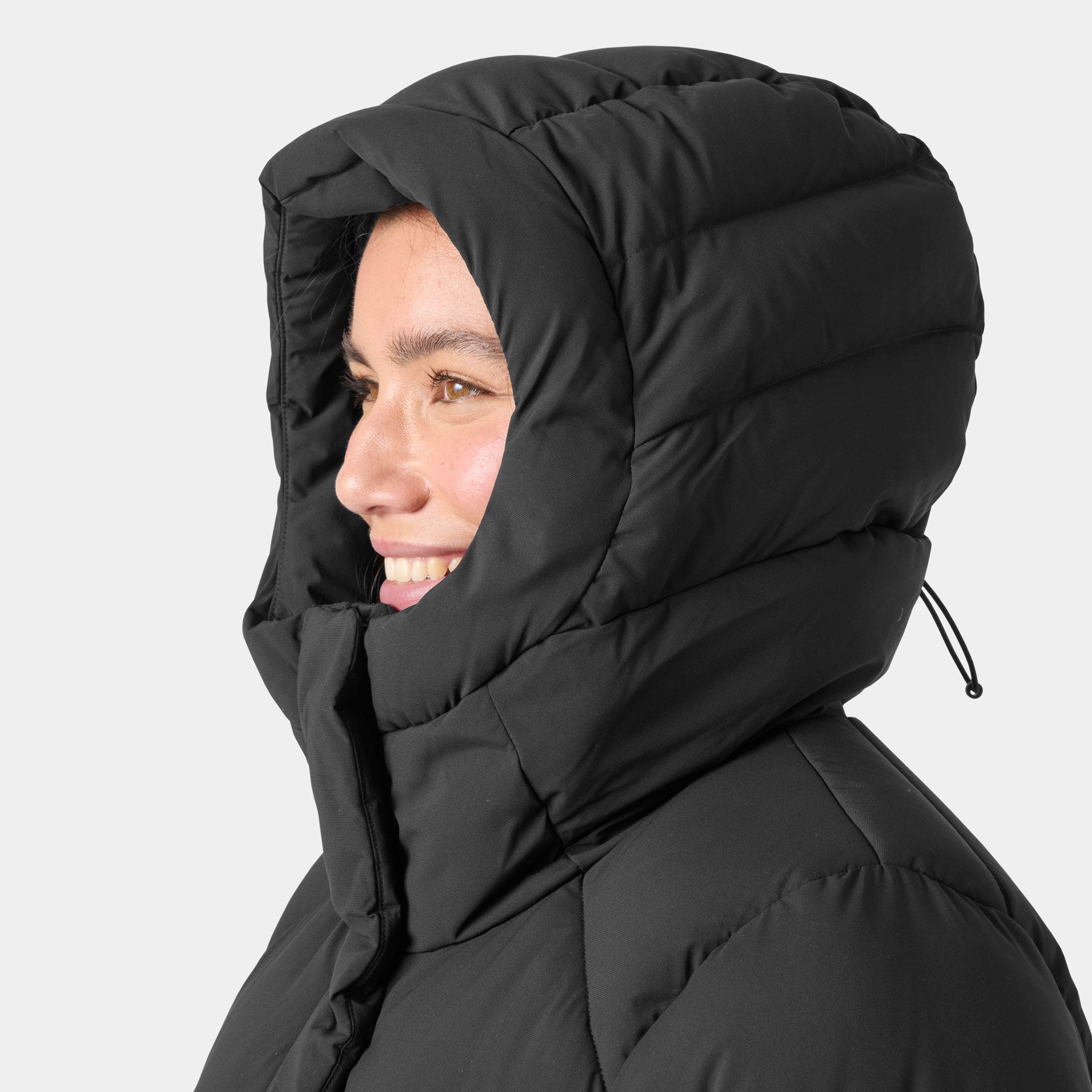 Women's Helly Puff Down Parka - 990 BLACK