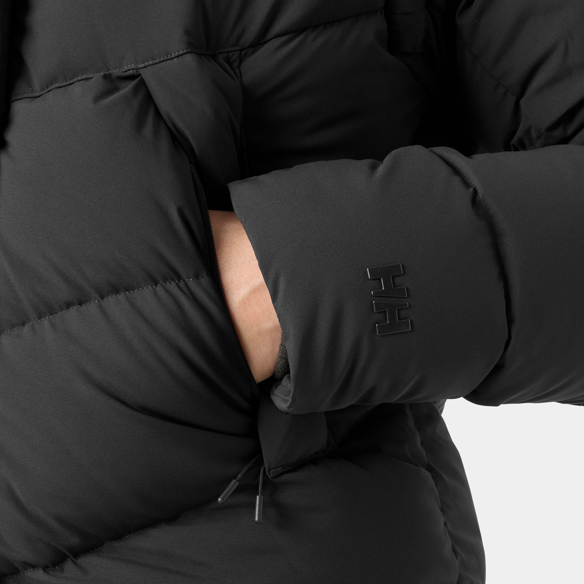 Women's Helly Puff Down Parka - 990 BLACK