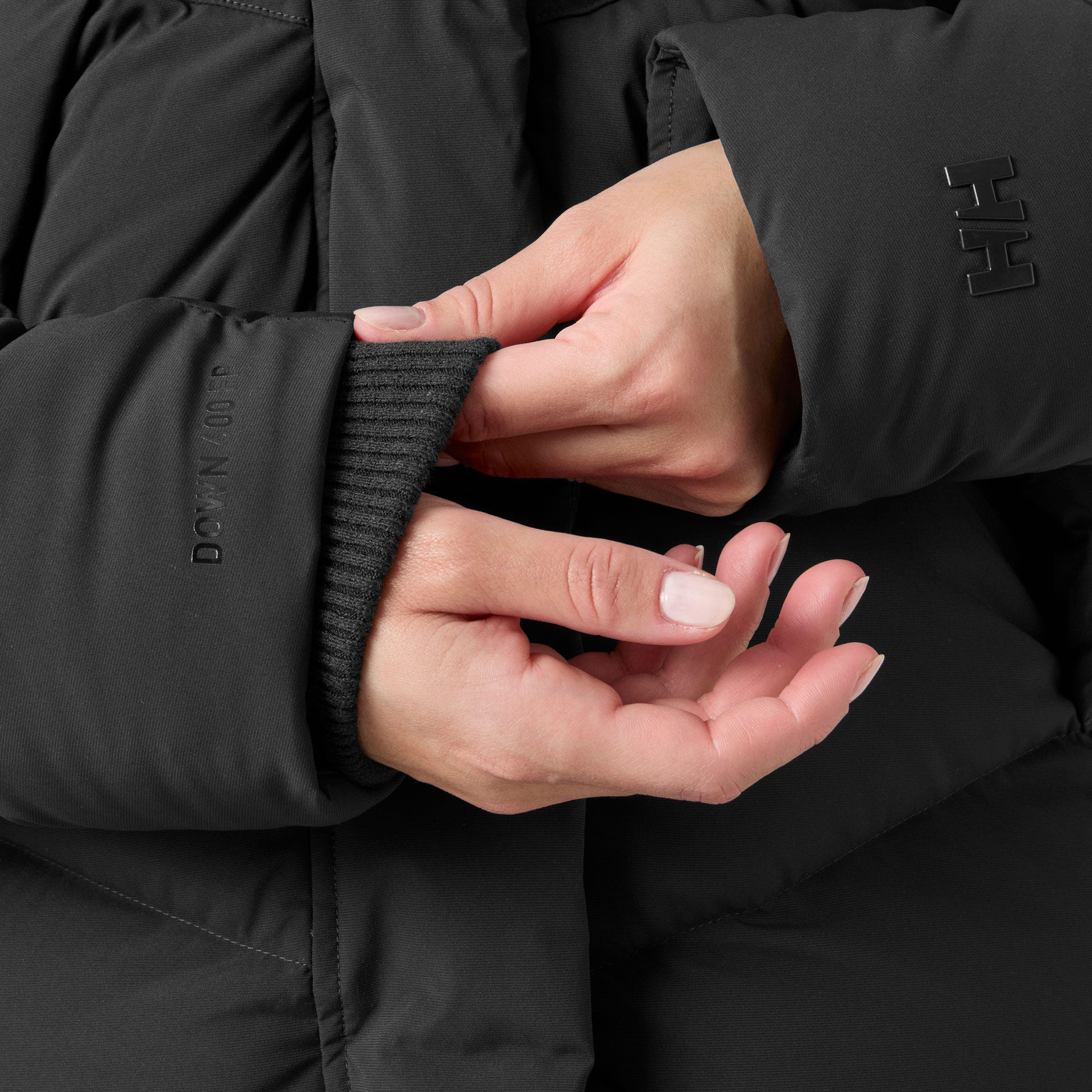 Women's Helly Puff Down Parka - 990 BLACK