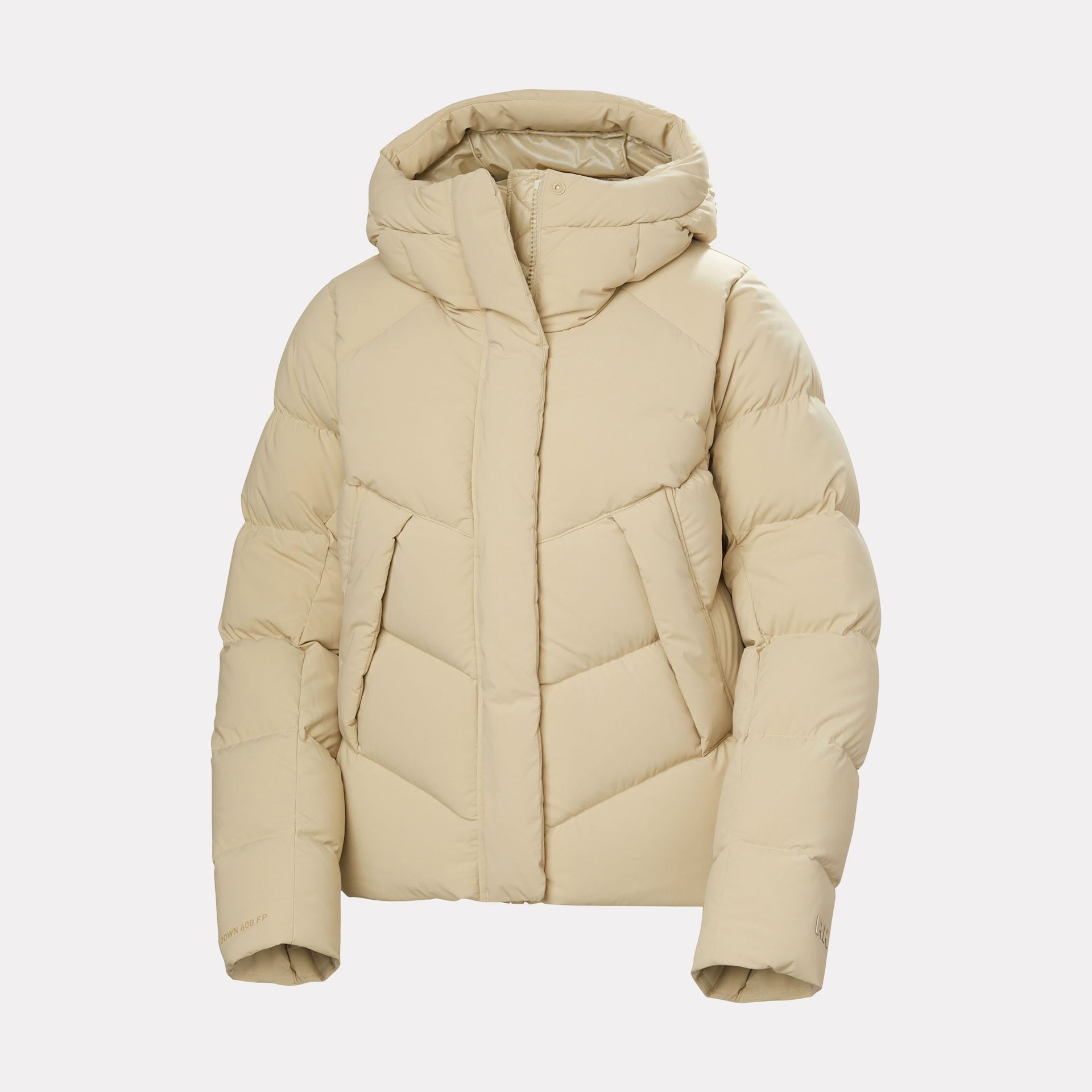 Women’s Helly Puff Down Jacket - 078 KHAKI / SAND