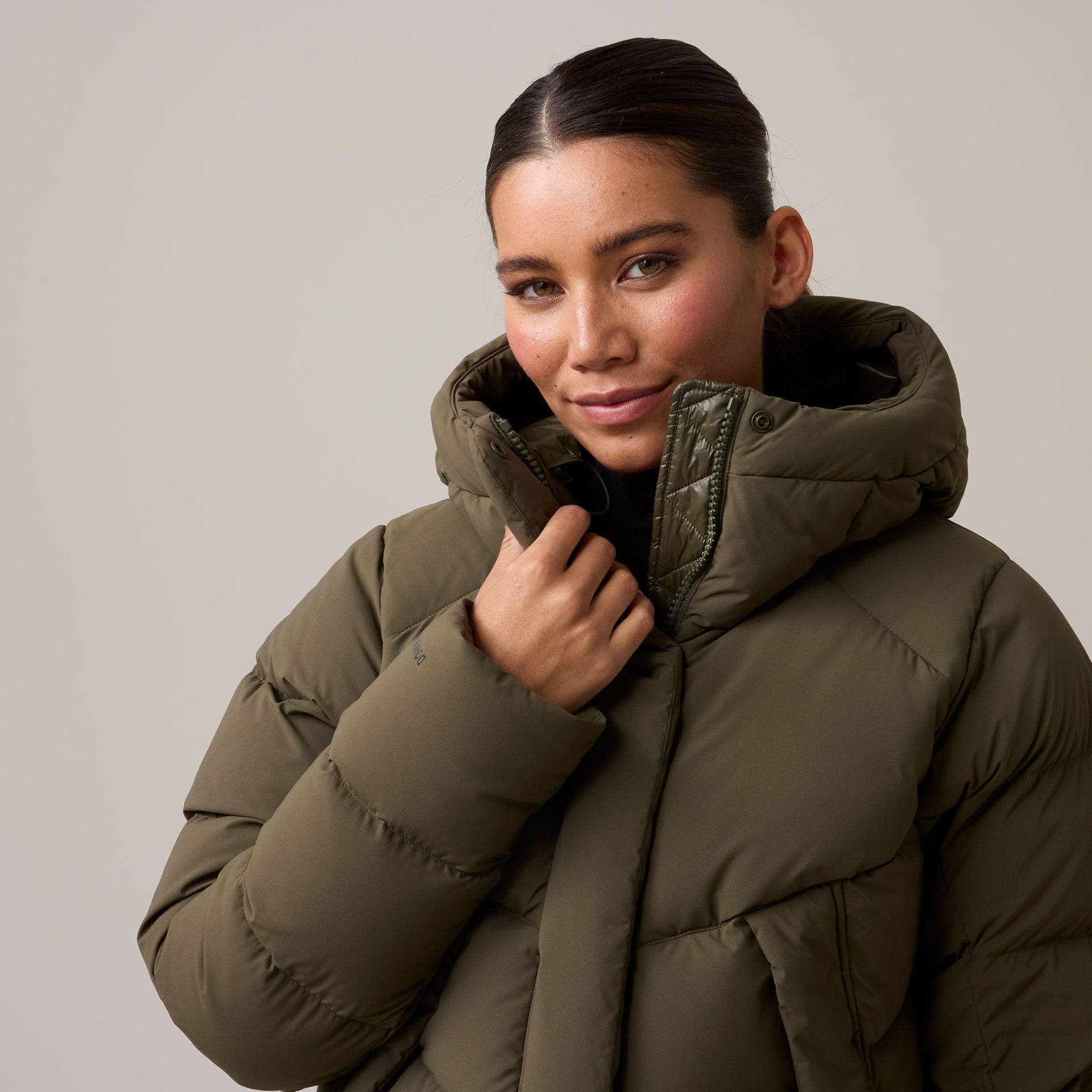 Women’s Helly Puff Down Jacket - 431 UTILITY GREEN
