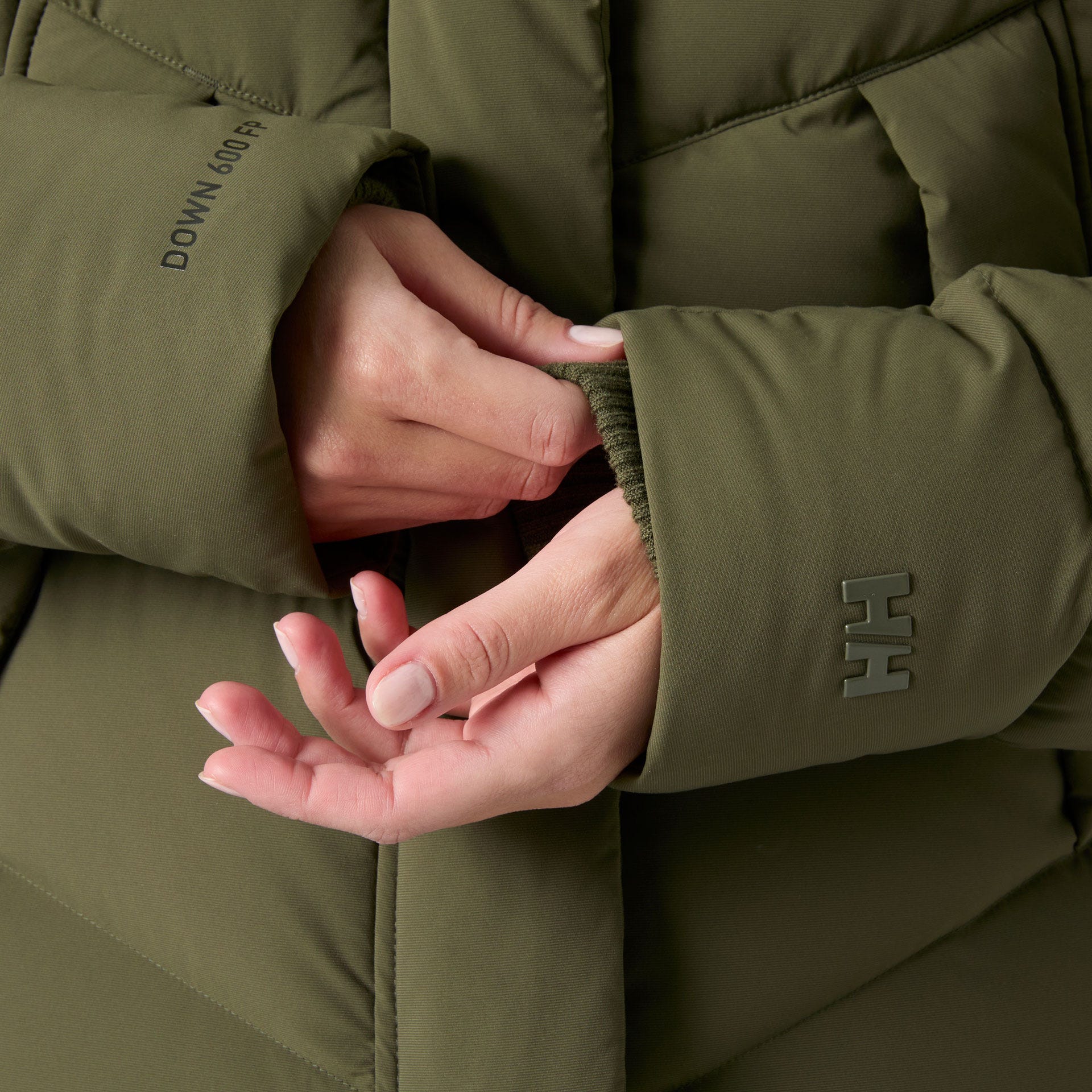 Women’s Helly Puff Down Jacket - 431 UTILITY GREEN