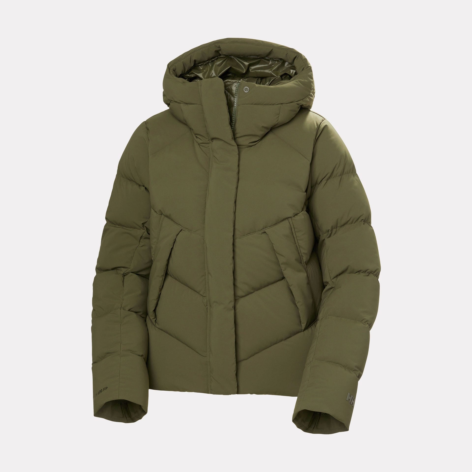 Women’s Helly Puff Down Jacket - 431 UTILITY GREEN