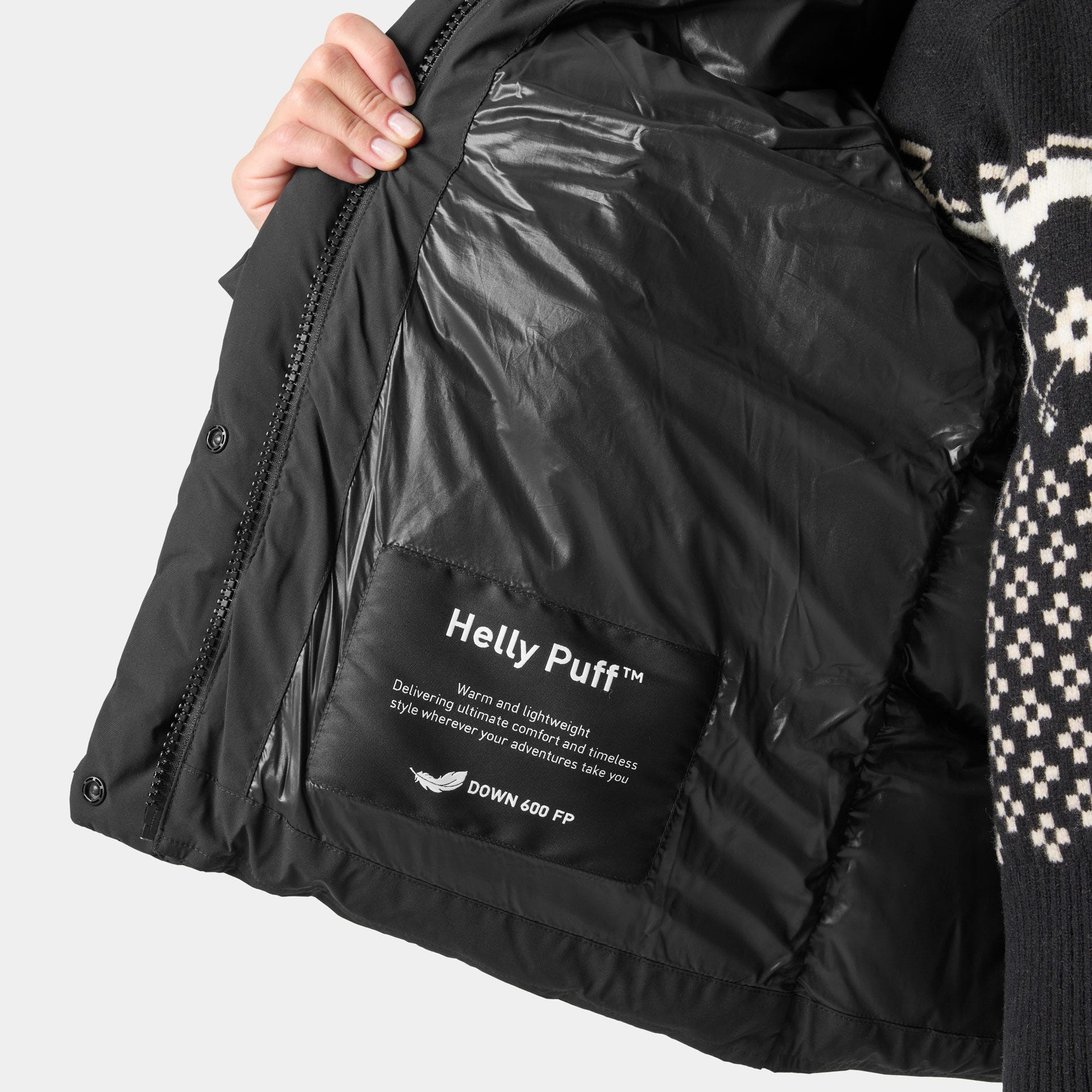 Women’s Helly Puff Down Jacket - 990 BLACK